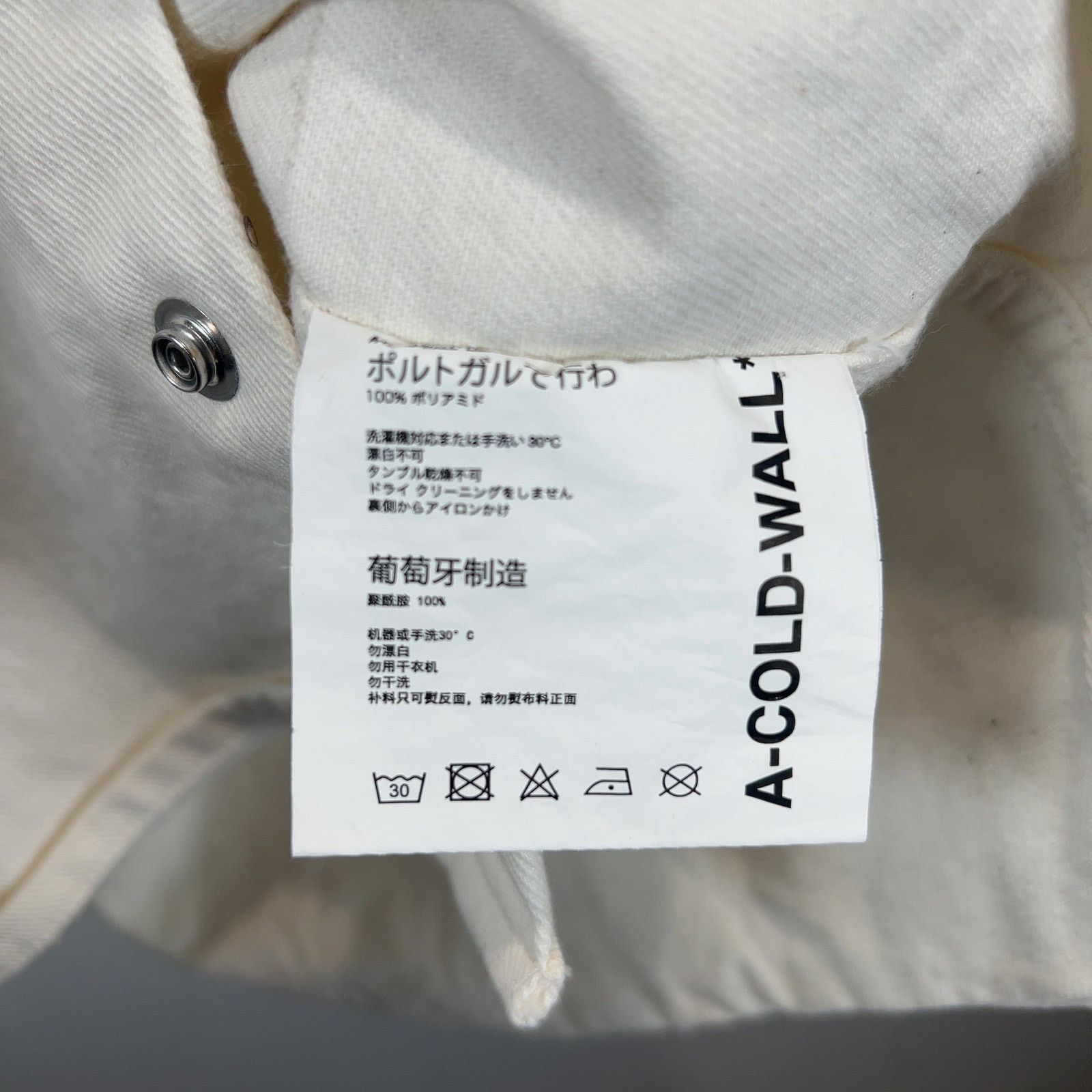 A-COLD-WALL* A-Cold-Wall Canvas Button-Up Shirt Size US XXL / EU 58 / 5 - 6 Thumbnail