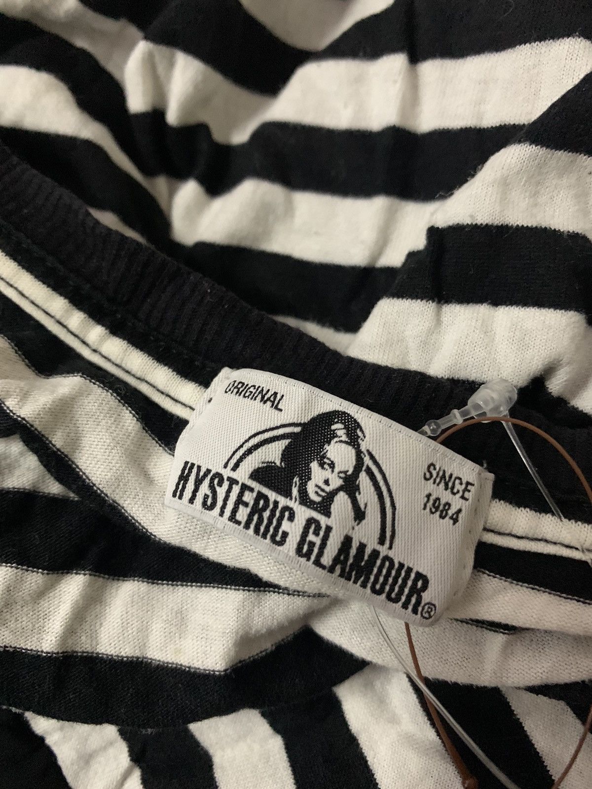 Hysteric Glamour Vtg Hysteric Glamour Dress Stripe Shirt Size S / US 4 / IT 40 - 7 Thumbnail