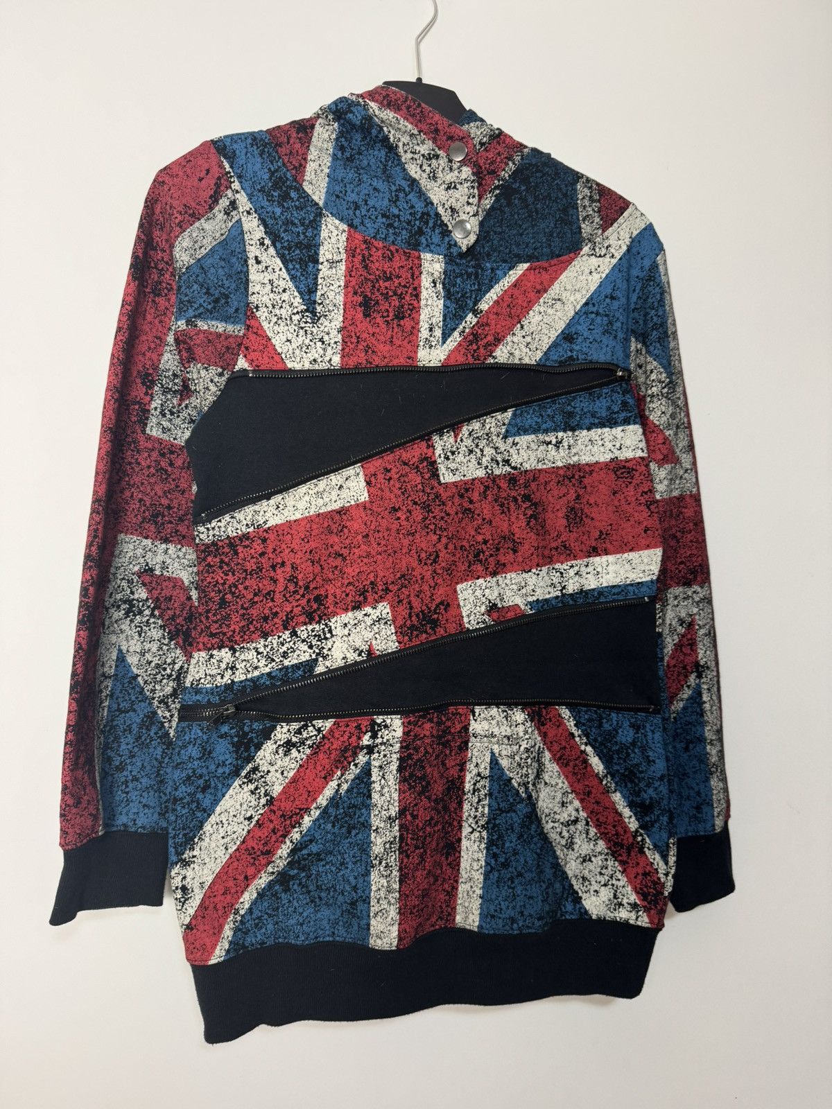 Japanese Brand Avant garde United Kingdom flag zipper hoodie Japanese style Size US S / EU 44-46 / 1 - 5 Thumbnail