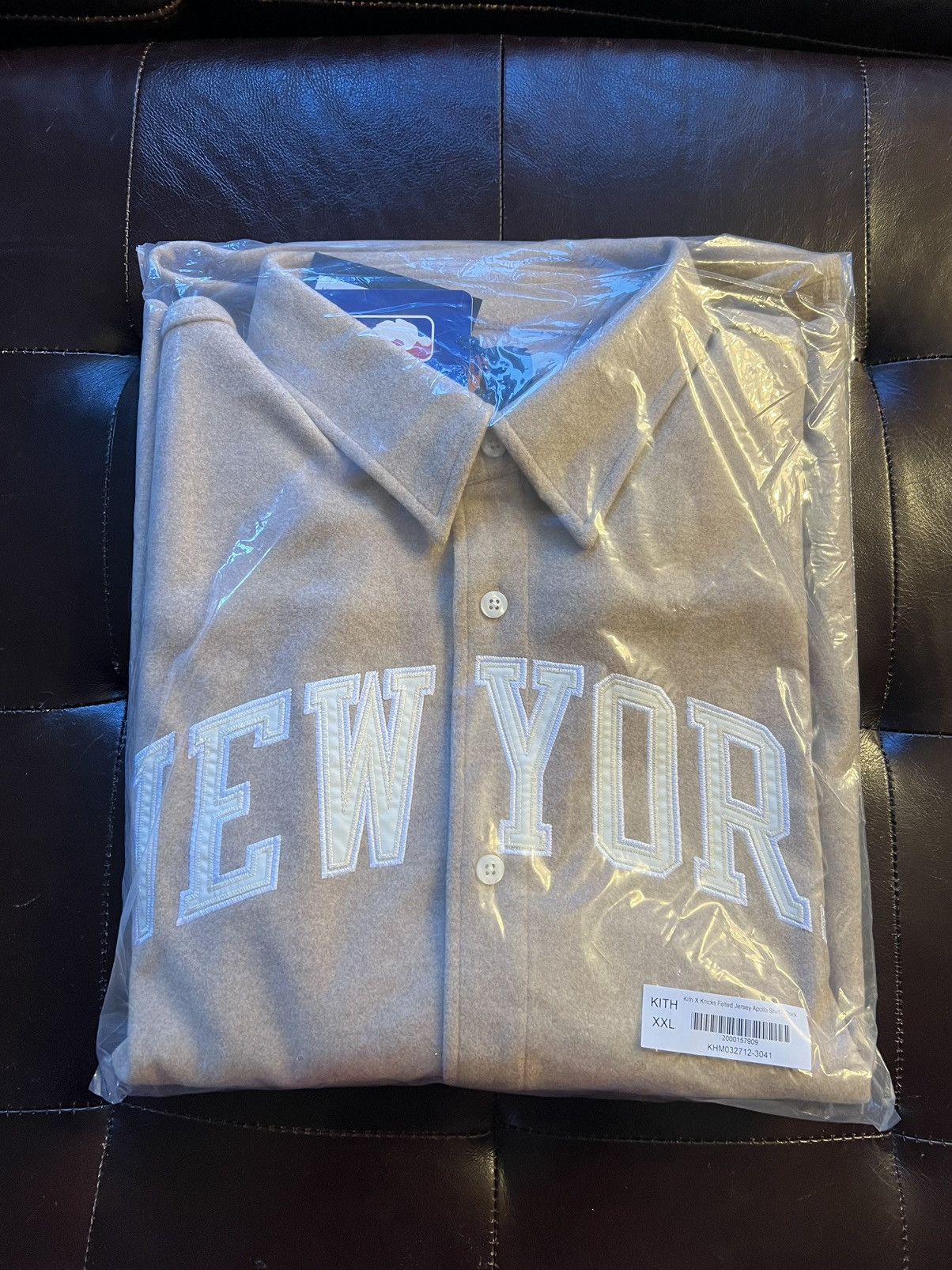 Kith Kith for the New York Knicks Felted Jersey Apollo Shirt XXL Size US XXL / EU 58 / 5 - 6 Thumbnail