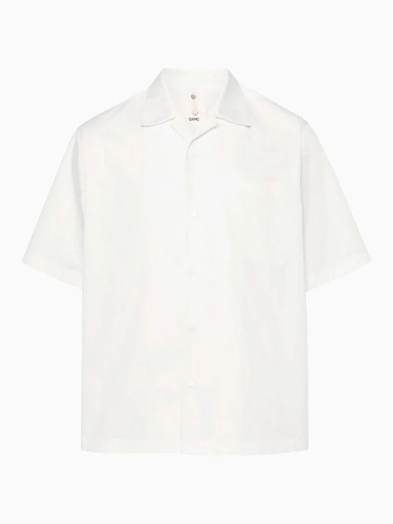 OAMC o1y0225 Solid Color Shirt in White Size US M / EU 48-50 / 2 - 1 Thumbnail