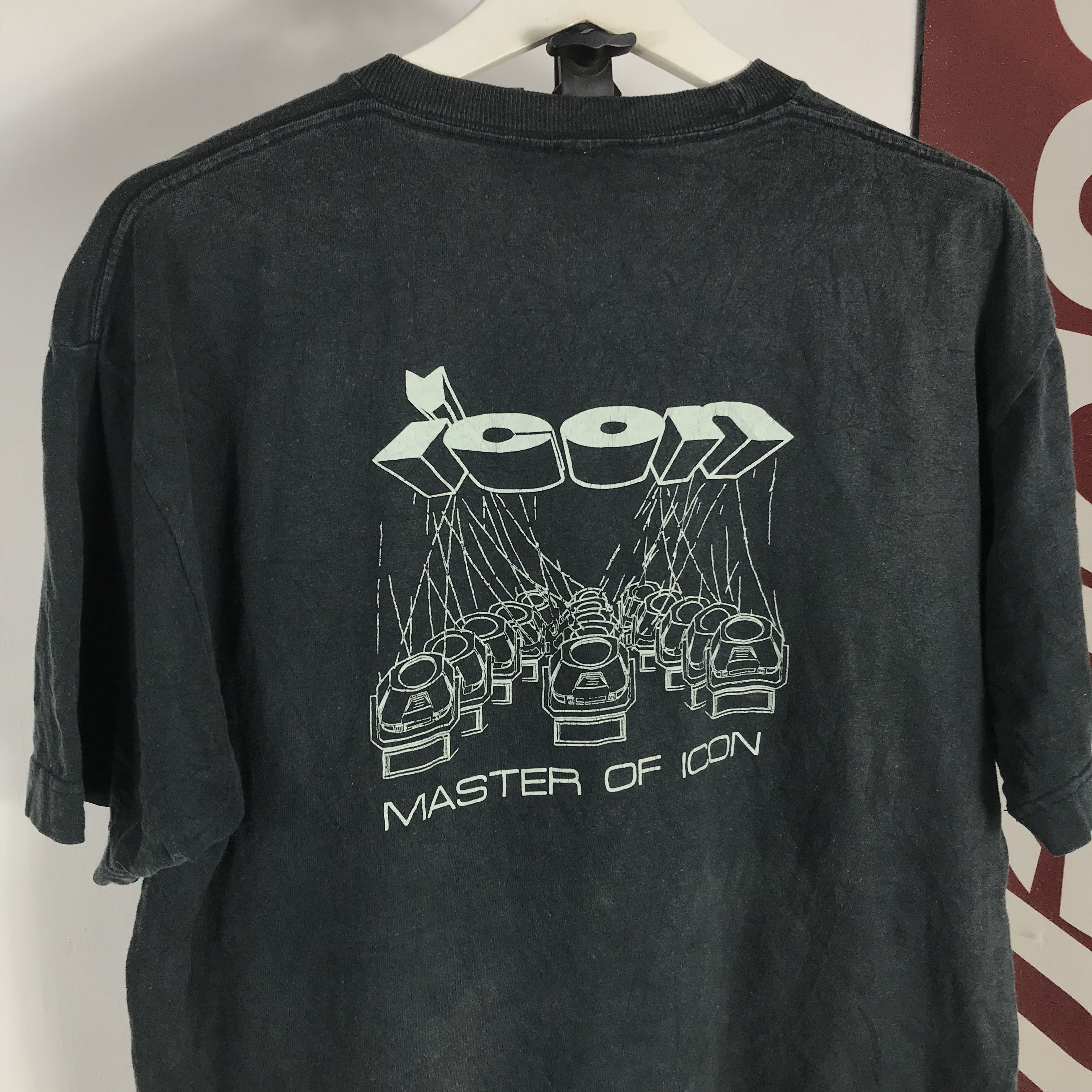 Vintage Vintage icon japan ltd Computer Tech Art Graphic tee 90s Size US L / EU 52-54 / 3 - 3 Thumbnail