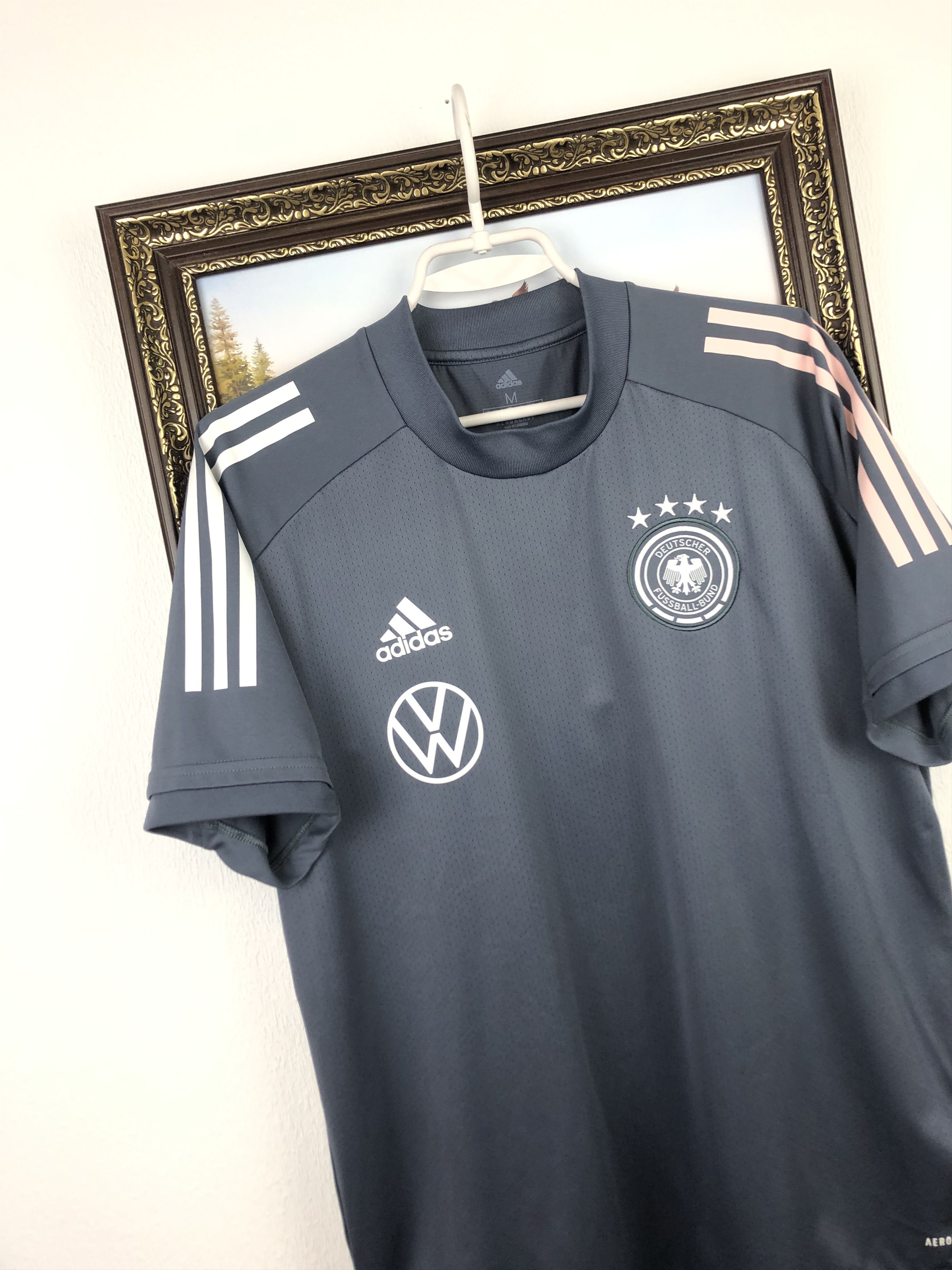 Adidas Adidas Germany Football Shirt Soccer Jersey Player Issue Size US M / EU 48-50 / 2 - 3 Thumbnail