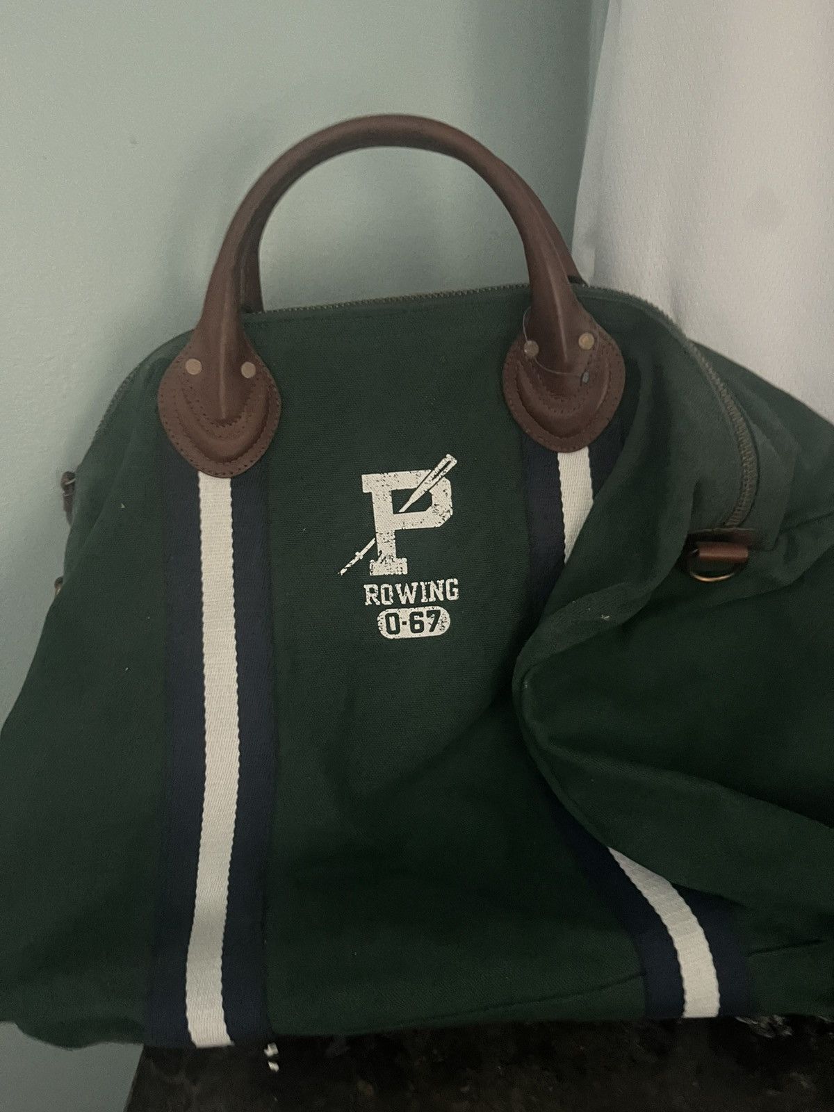 Ralph Lauren Deadstock Leather Ralph Lauren Duffle Bag Size ONE SIZE - 3 Thumbnail
