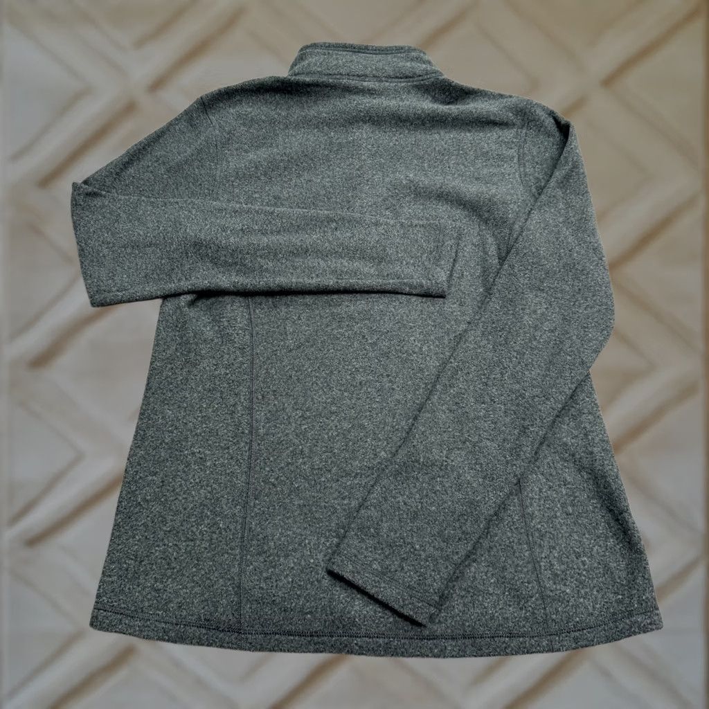 Vintage REI Co-Op 1/4 Zip Pullover Jacket Womens Medium Charcoal Gray Fleece Outdoor Size XL / US 12-14 / IT 48-50 - 1 Thumbnail