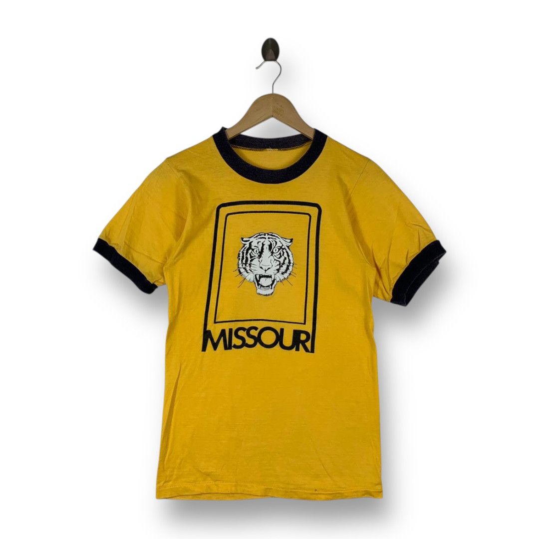 Other Vintage 70s 80s Missouri Tigers Ringer Tee Size US XS / EU 42 / 0 - 1 Thumbnail