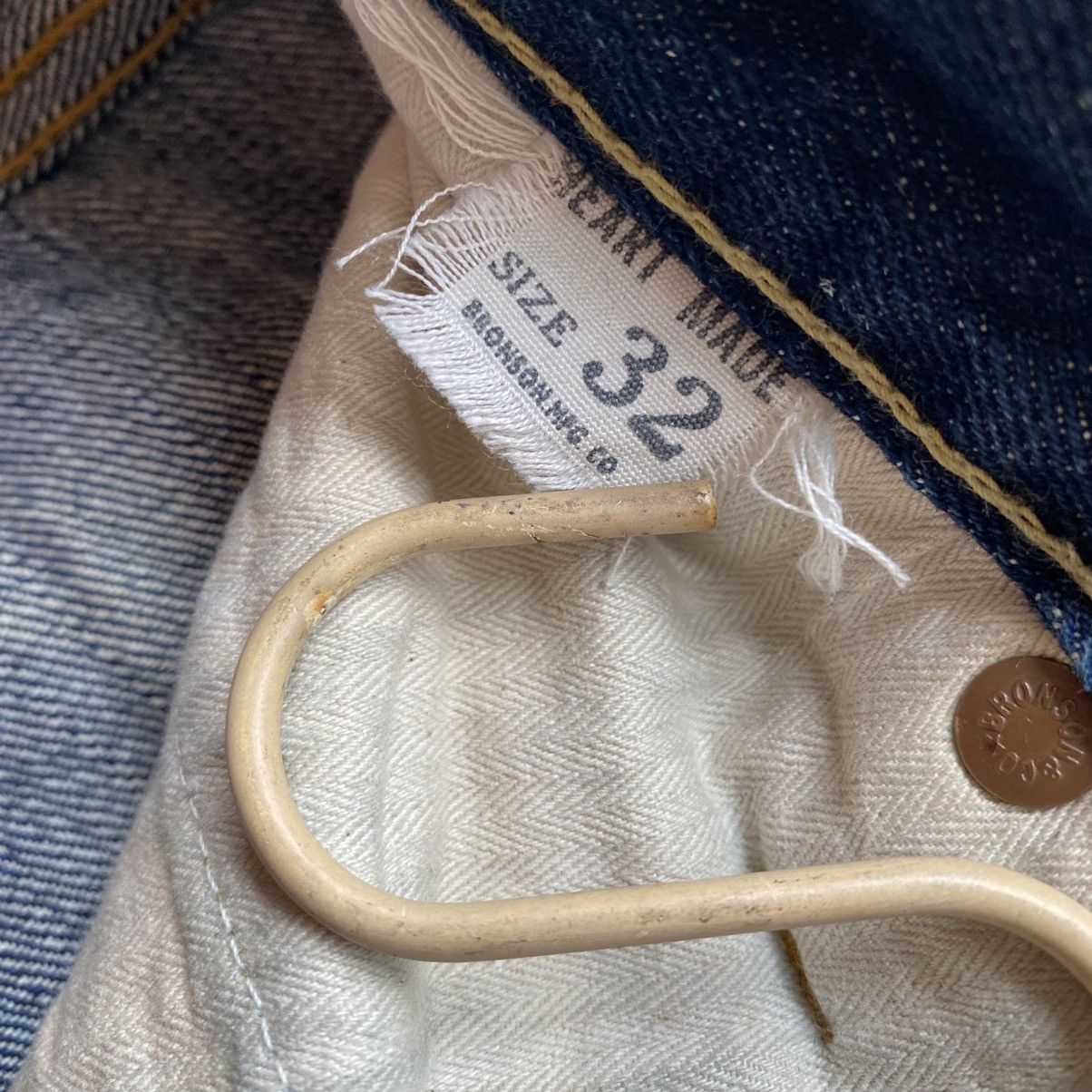 Bronson MFG. CO. Bronson Mfg WW2 Model Denim Selvedge Pants Size US 32 / EU 48 - 15 Thumbnail