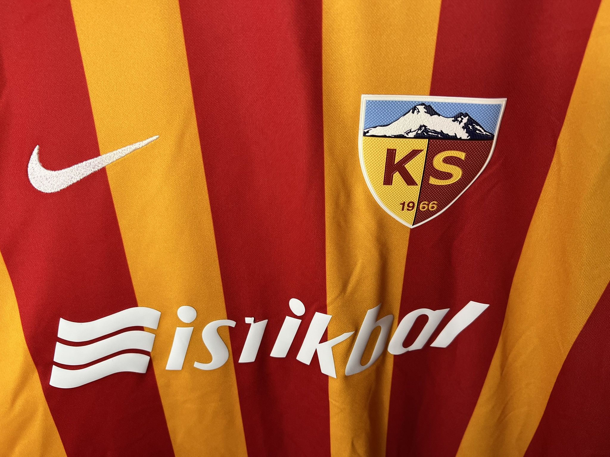 Kappa KAYSERISPOR 2024 2025 HOME FOOTBAL SHIRT SOCCER JERSEY NIKE Size US XXL / EU 58 / 5 - 4 Thumbnail
