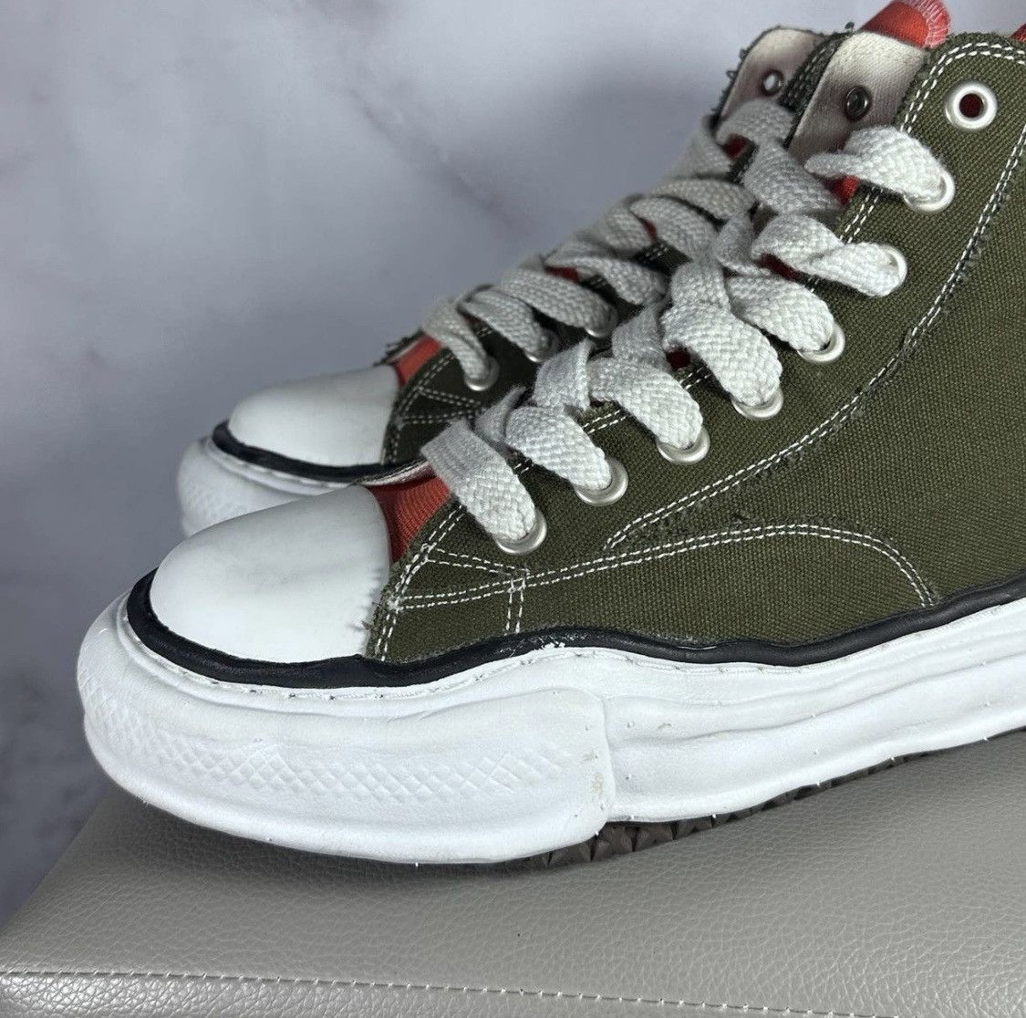 Maison MIHARA YASUHIRO Miharas high top sneakers Size US 10 / EU 43 - 2 Thumbnail