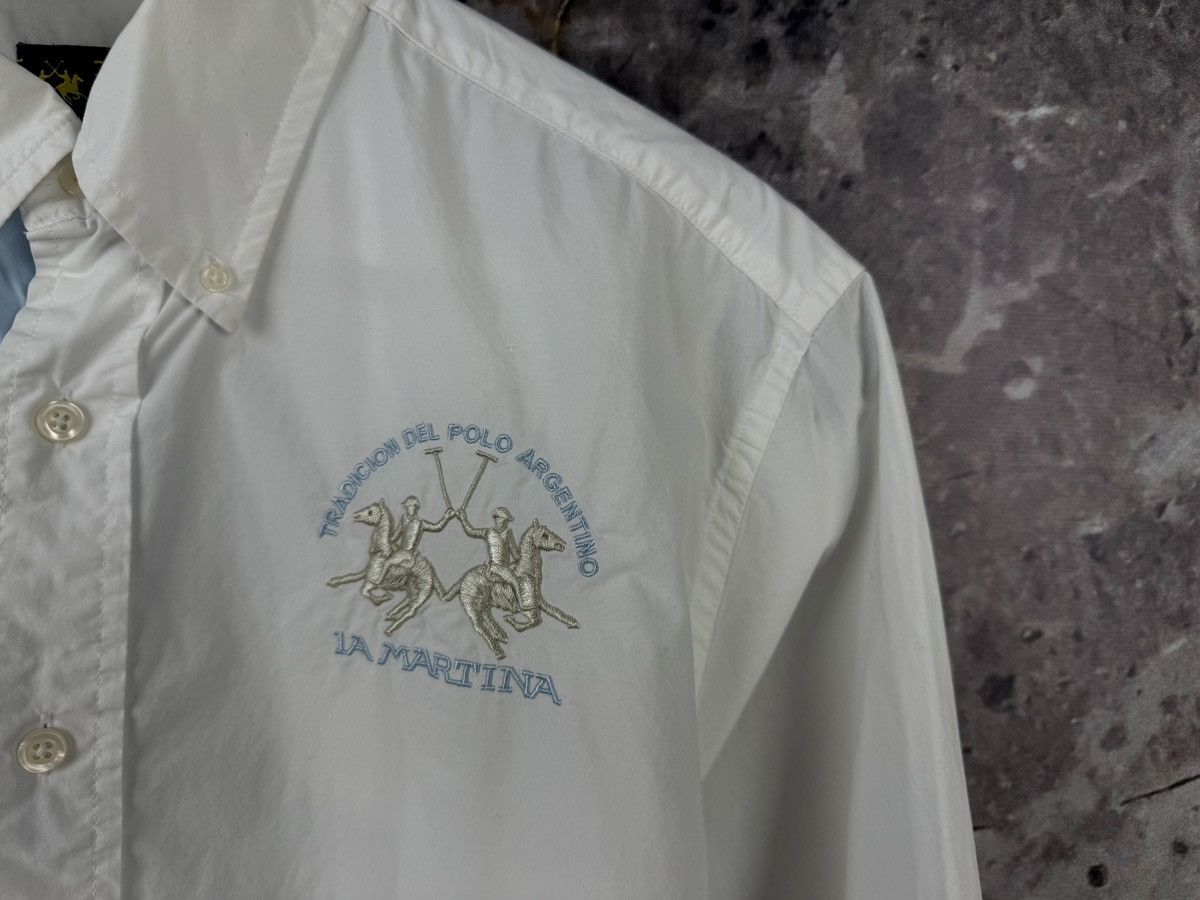 La Martina La Martina Argentina Polo Olimpico LongSleeve Shirt ButtonUp Size US M / EU 48-50 / 2 - 7 Thumbnail