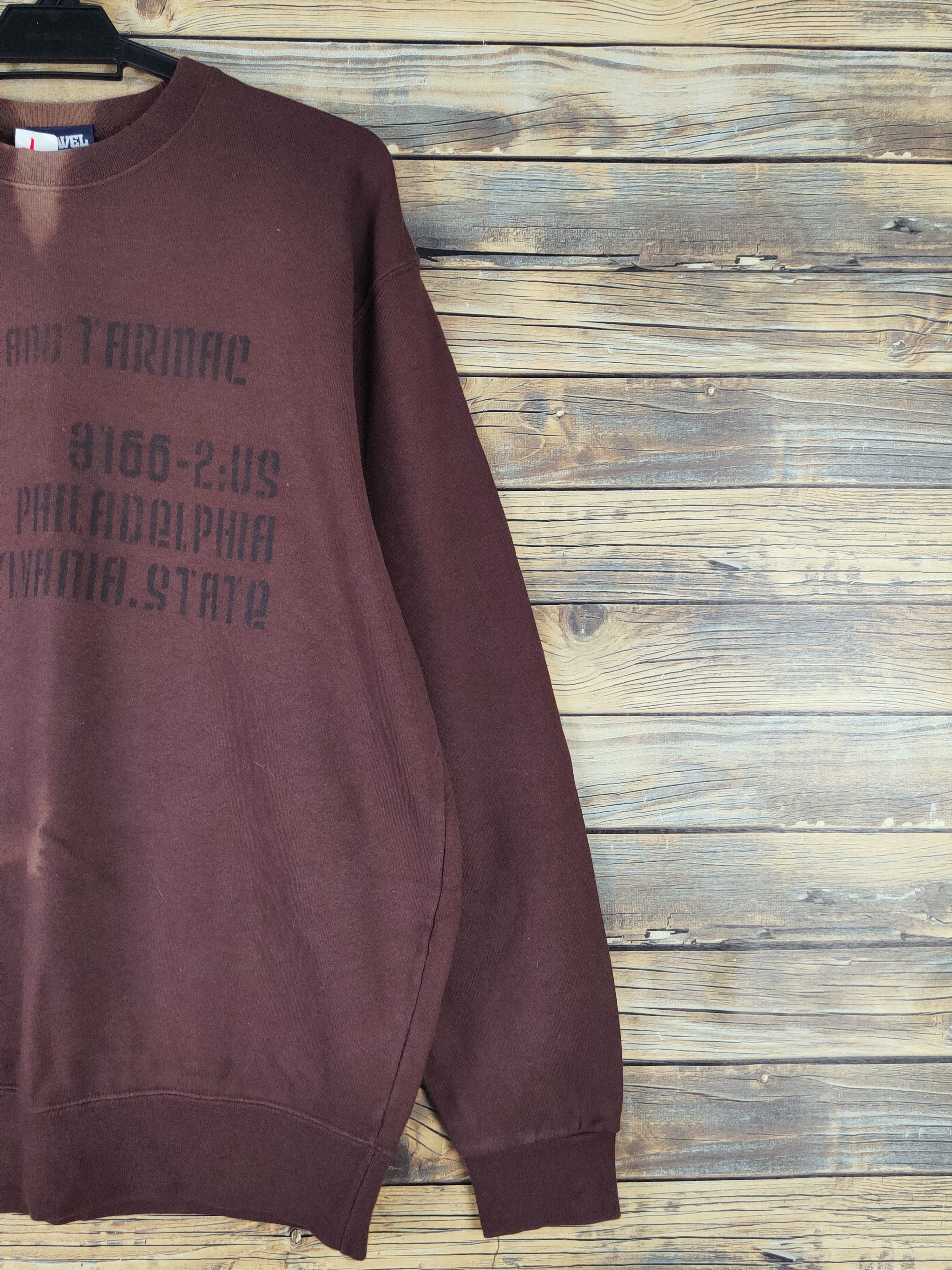 Japanese Brand × Vintage Gravel and Tarmac Dark Brown Sweatshirts #W1162 Size US L / EU 52-54 / 3 - 6 Thumbnail