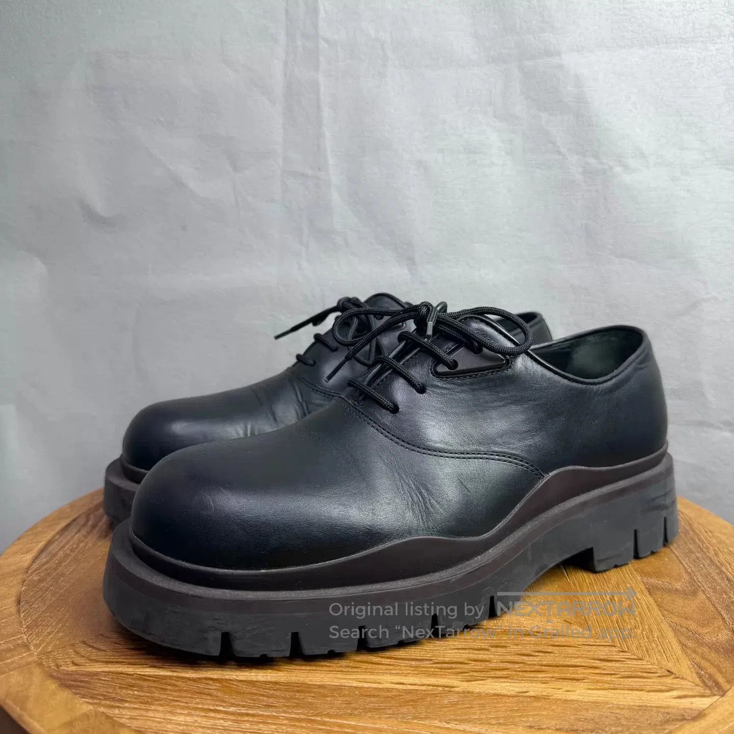 Bottega Veneta FINAL PRICE BV Stilt Platform Derby Clear Sole 43