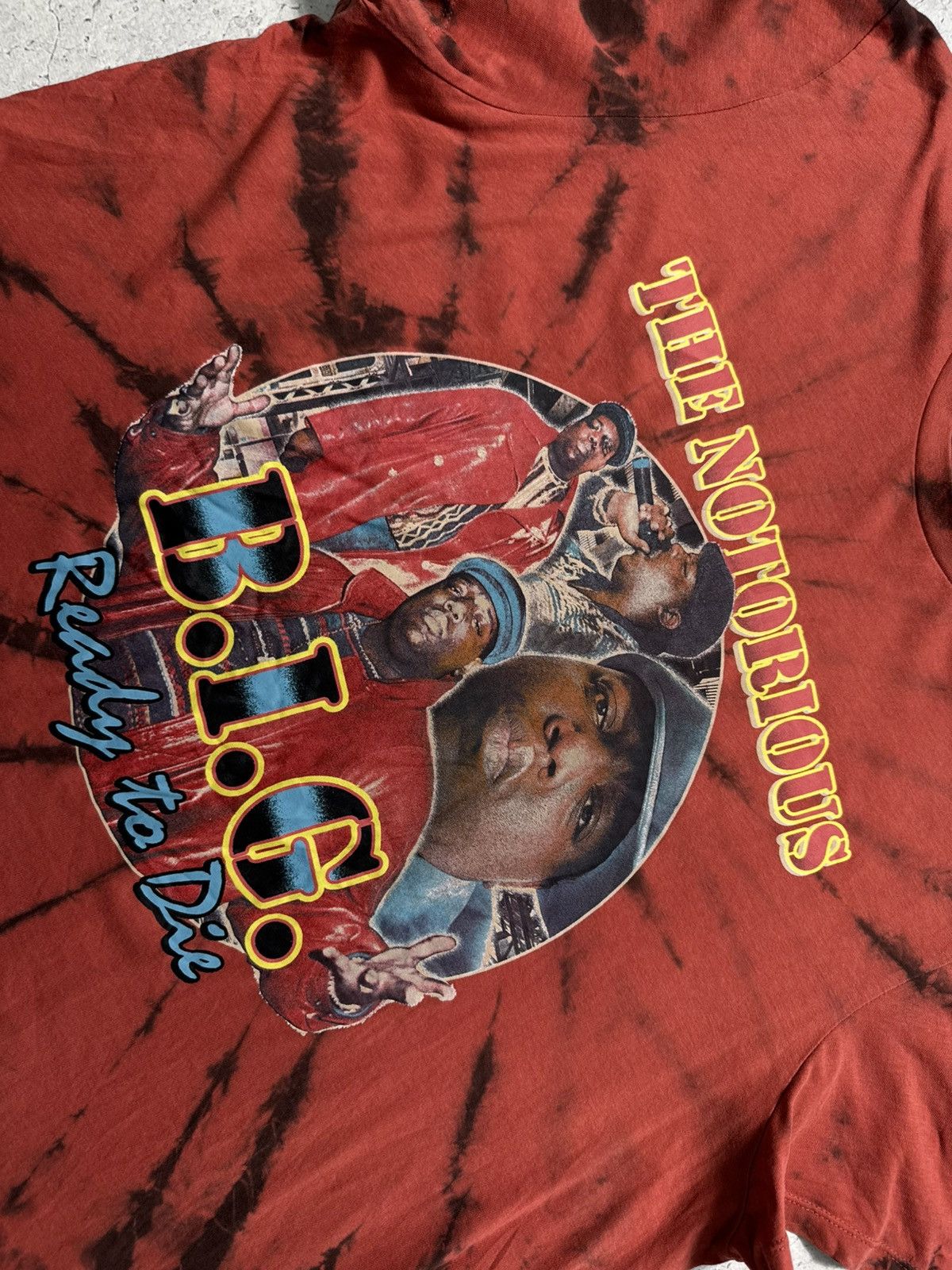 Vintage The Notorious B.I.G Rap T-Shirt Big Logo Size 2XL Size US XXL / EU 58 / 5 - 4 Thumbnail
