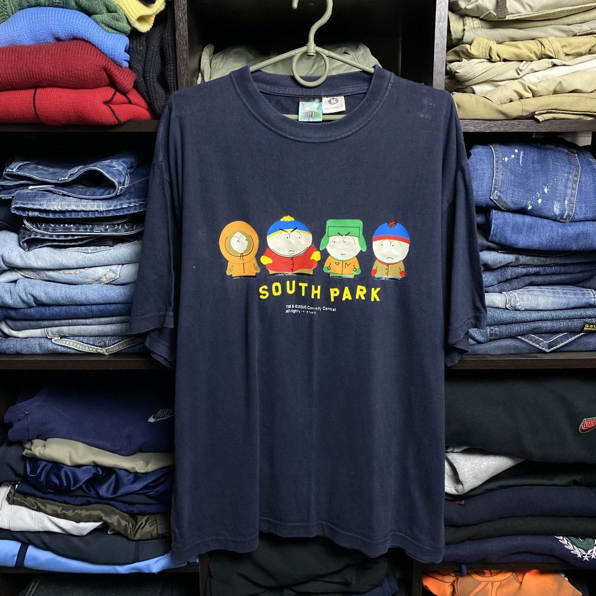 Cartoon Network Vintage South Park Warner Bros 2000 cartoon tee size M Size US M / EU 48-50 / 2 - 1 Thumbnail