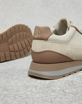 Brunello Cucinelli o1la1rc1a0325 Sneakers in Beige Size US 12 / EU 45 - 4 Thumbnail