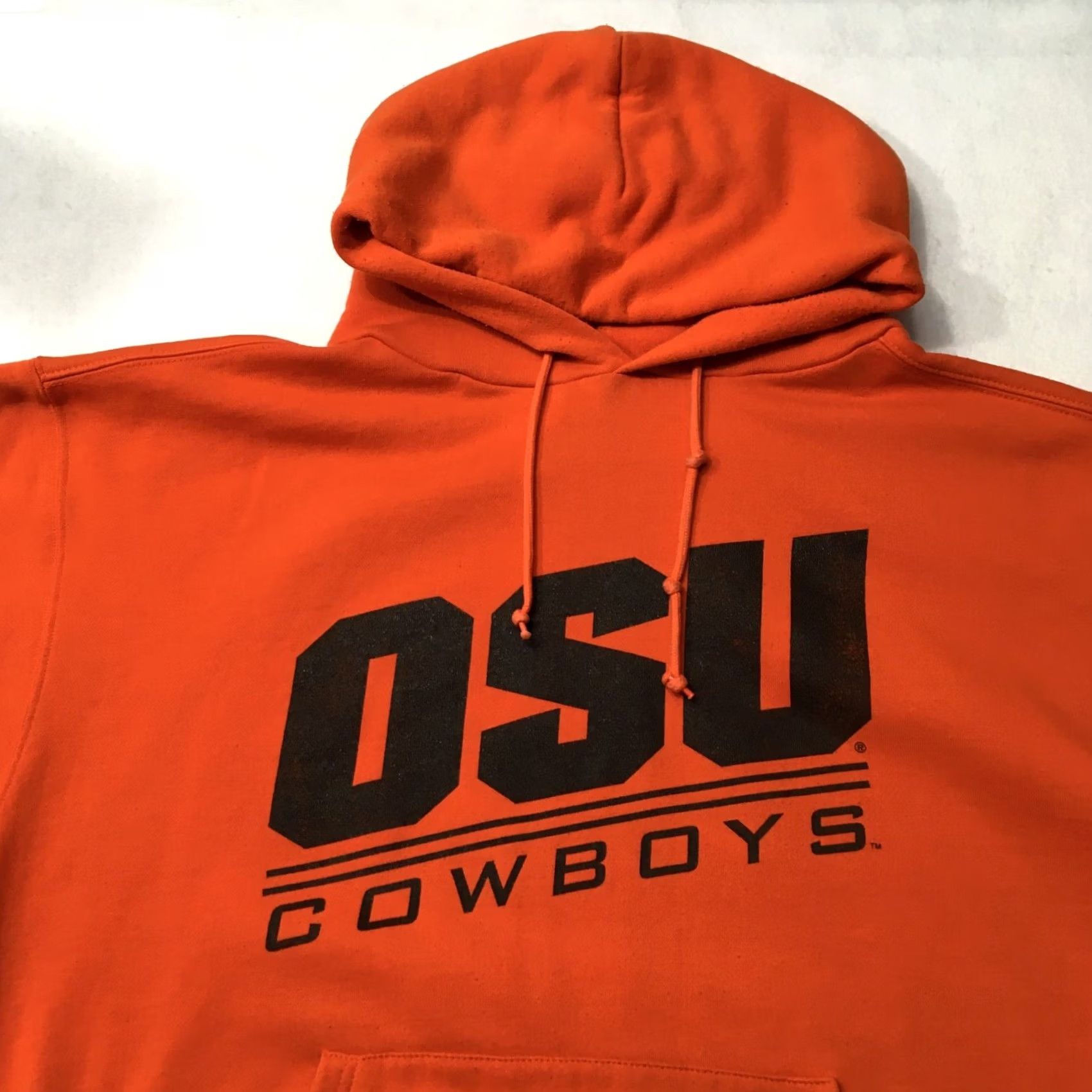 Jansport Jansport Hooded Sweatshirt OSU Cowboys Large Orange Men's Sweatshirt Pullover University Style Proceed with Care Vegos Size US L / EU 52-54 / 3 - 2 Thumbnail