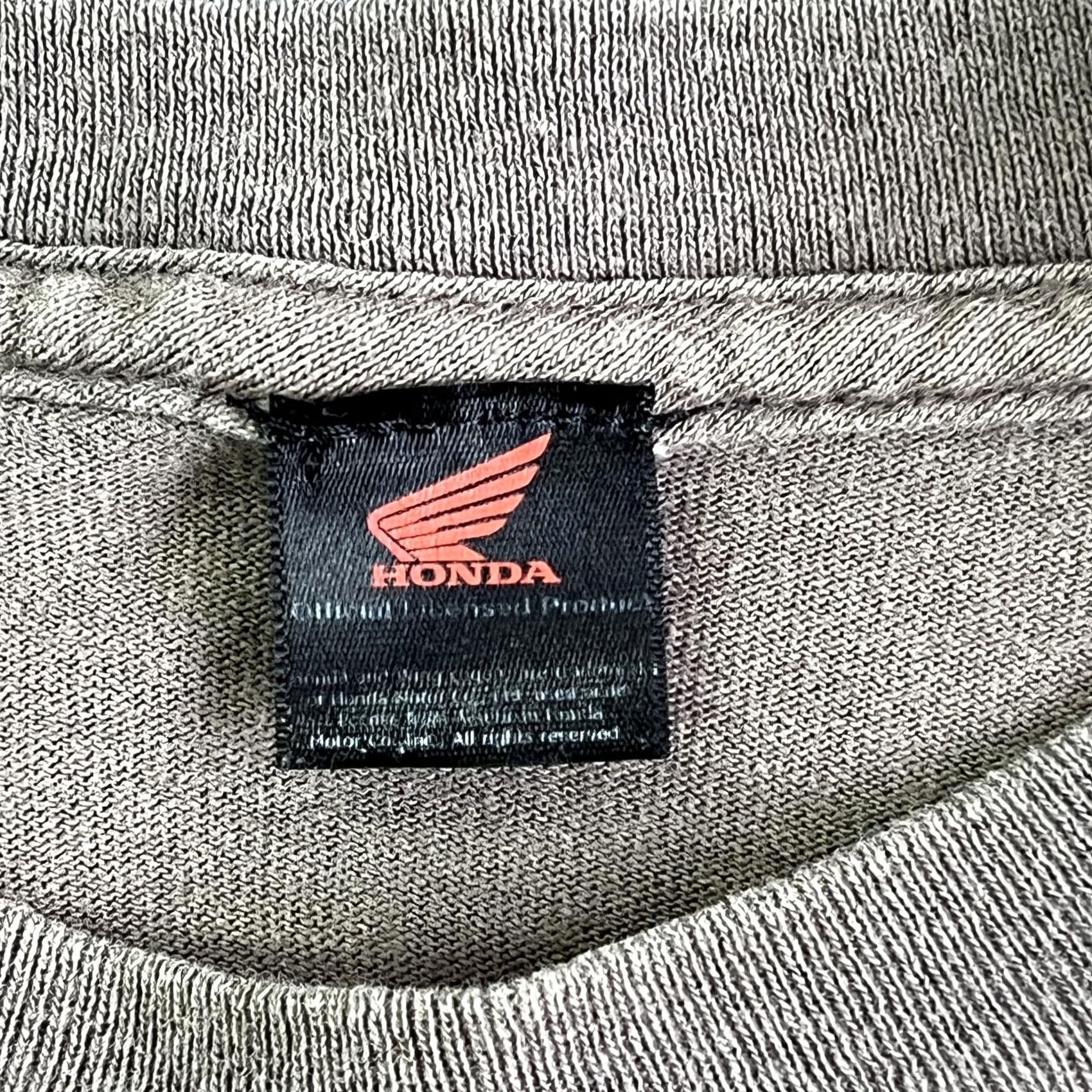 Honda Honda Goldwing Shirt Mens Large Gray Graphic Tee T-Shirt Size US L / EU 52-54 / 3 - 4 Thumbnail