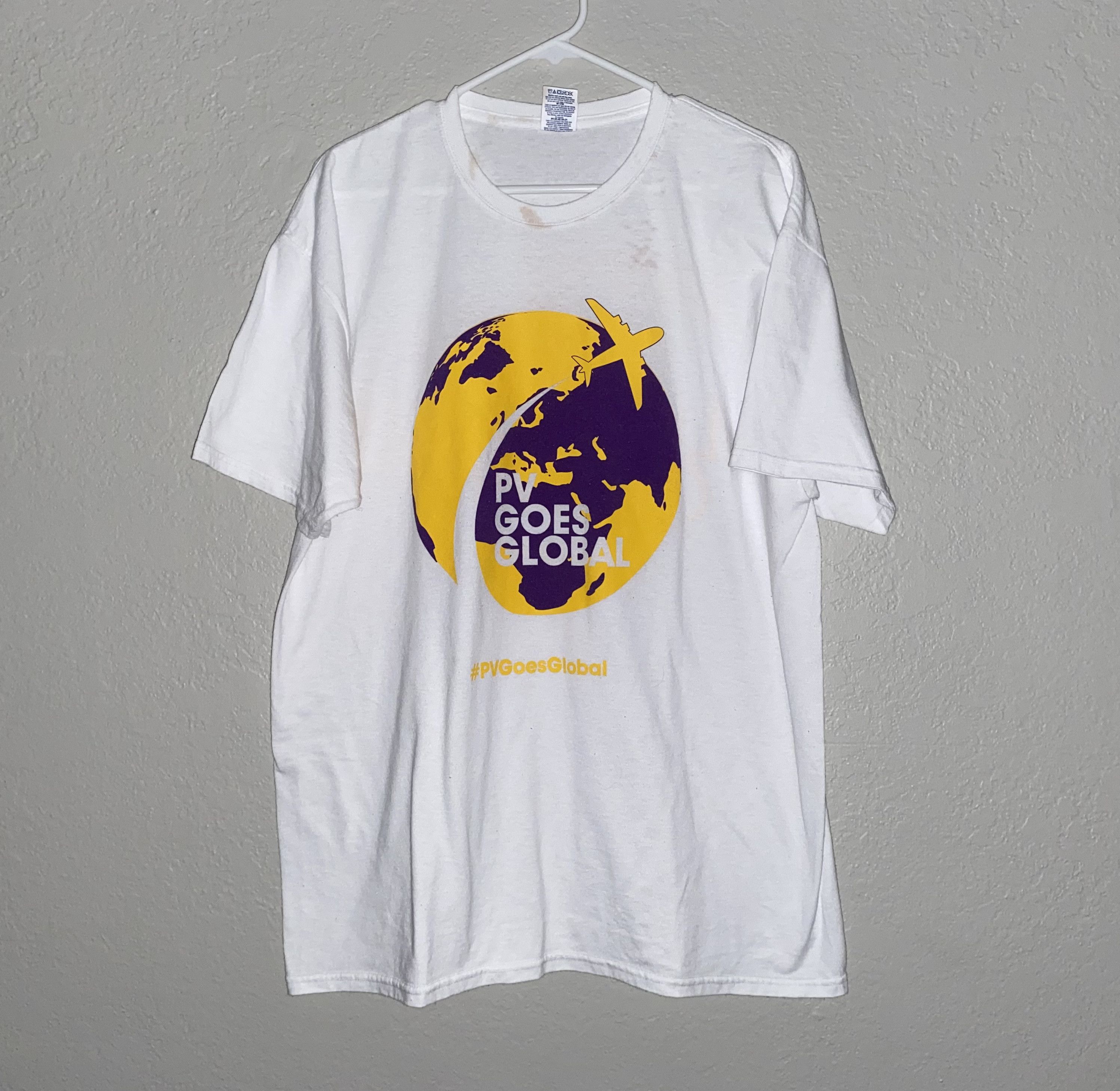 Jerzees × NCAA # PV Goes Global tee shirt PVAMU University Program college Size US XXL / EU 58 / 5 - 1 Thumbnail