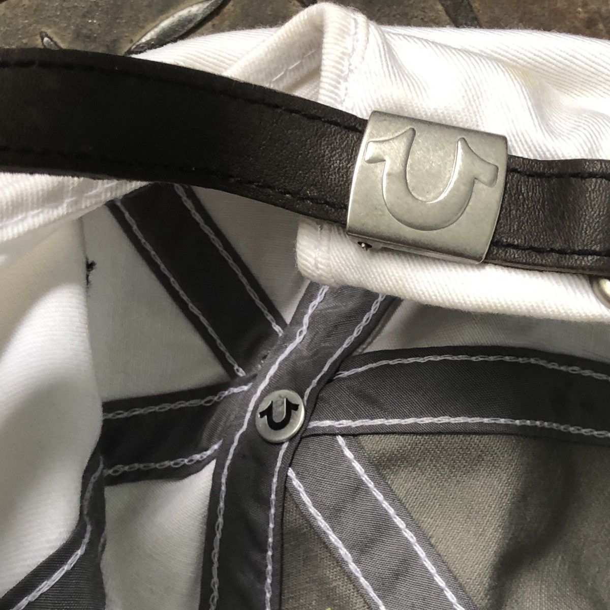 True Religion 🚫 SOLD 🚫 Vintage True Religion White Hat Size ONE SIZE - 8 Thumbnail