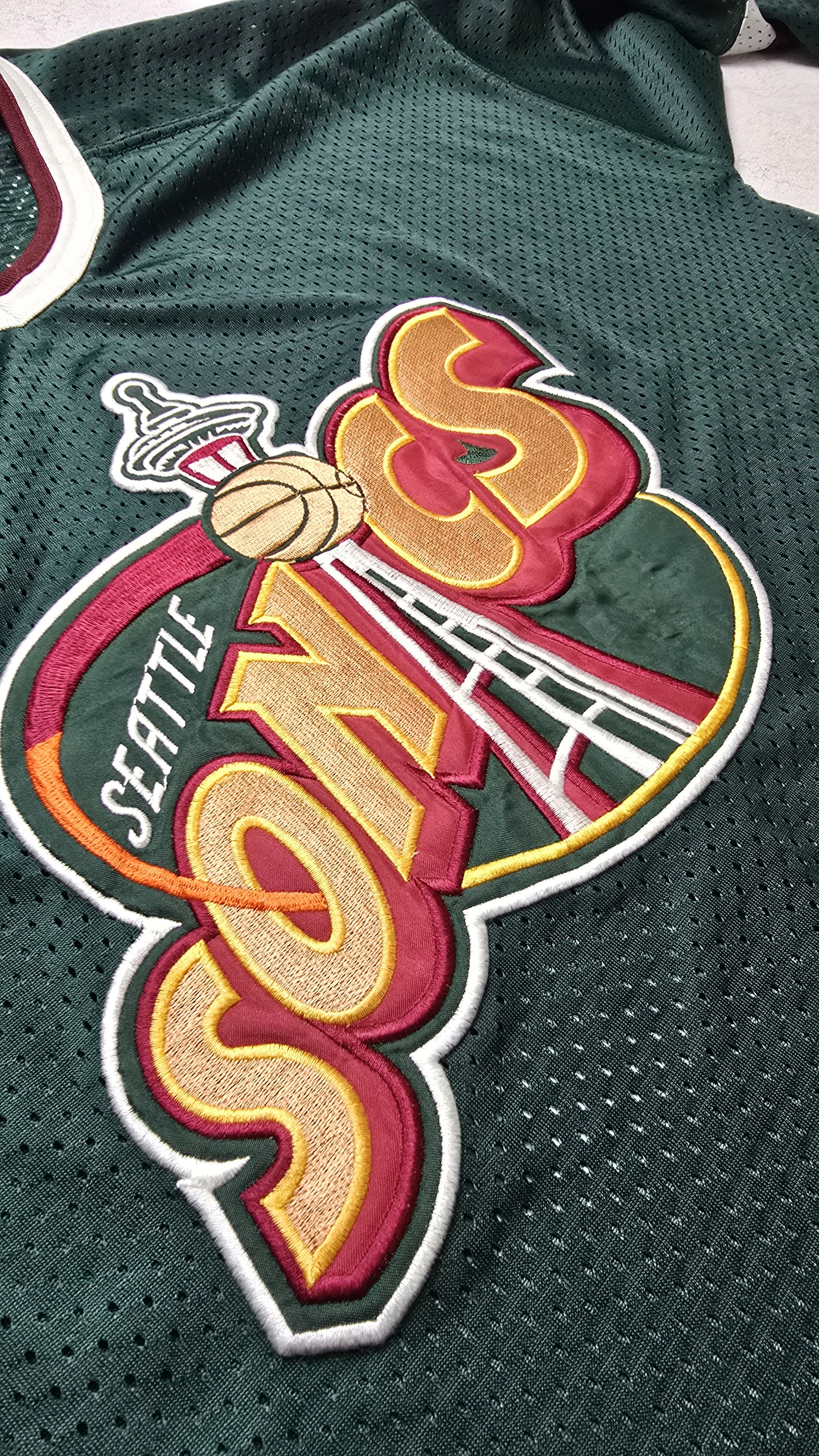 Starter Vtg Rare 90s NBA Seattle SuperSonics Starter Hockey Jersey Size US M / EU 48-50 / 2 - 15 Thumbnail