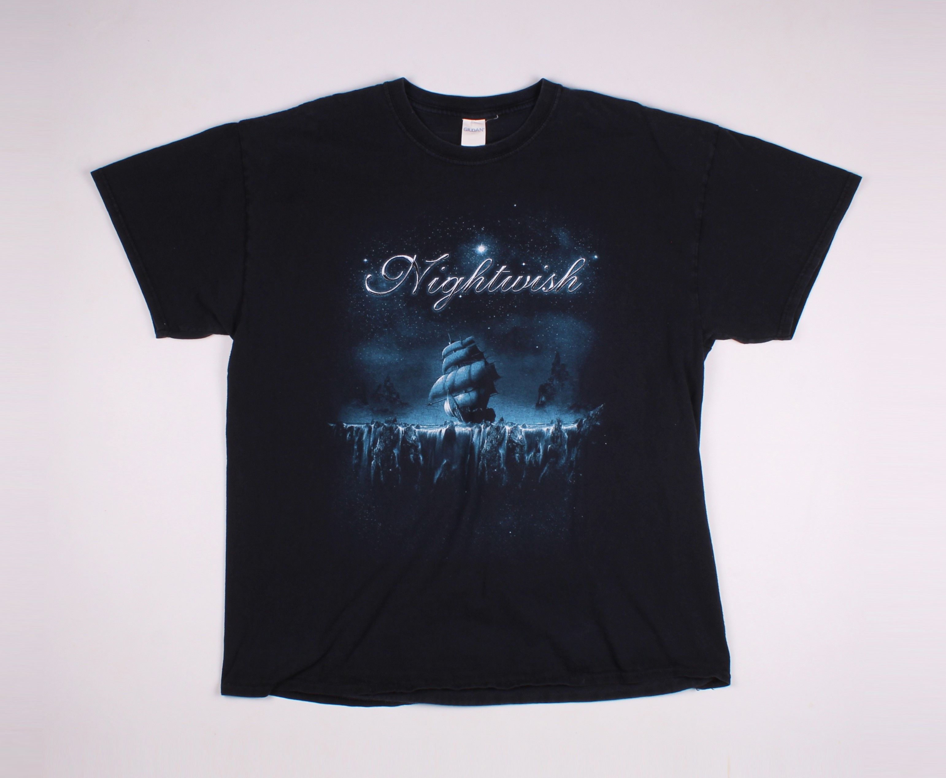 Band Tees Vintage Nightwish Y2K Goth Printed Short Sleeve Tee Size US XL / EU 56 / 4 - 1 Thumbnail