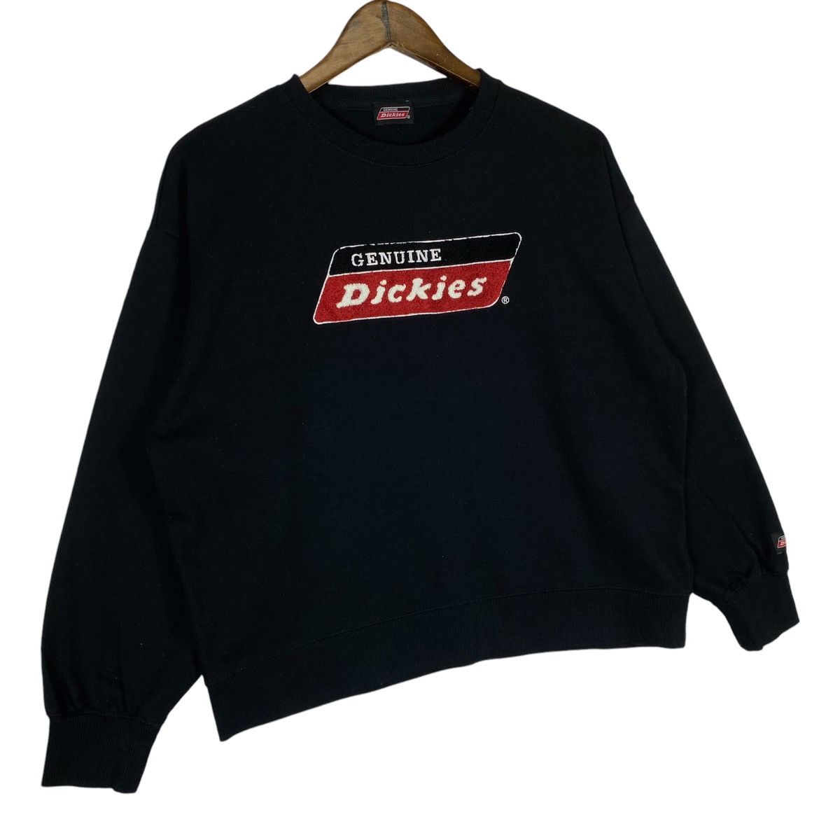 Dickies × Vintage Vintage Dickies Crewneck Sweatshirt Black Size L Size US L / EU 52-54 / 3 - 2 Thumbnail