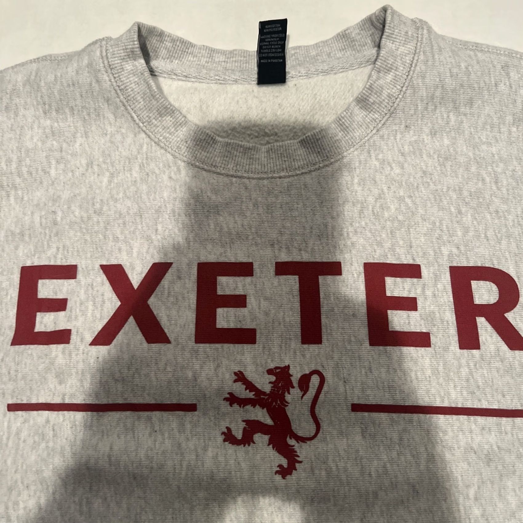 Vintage NWOT Uscape Apparel Sweatshirt Ample Graphic Print Logo Gray College Prep Crew Neck Adult Large PullOver All Seasons Vintage No Size US L / EU 52-54 / 3 - 2 Thumbnail
