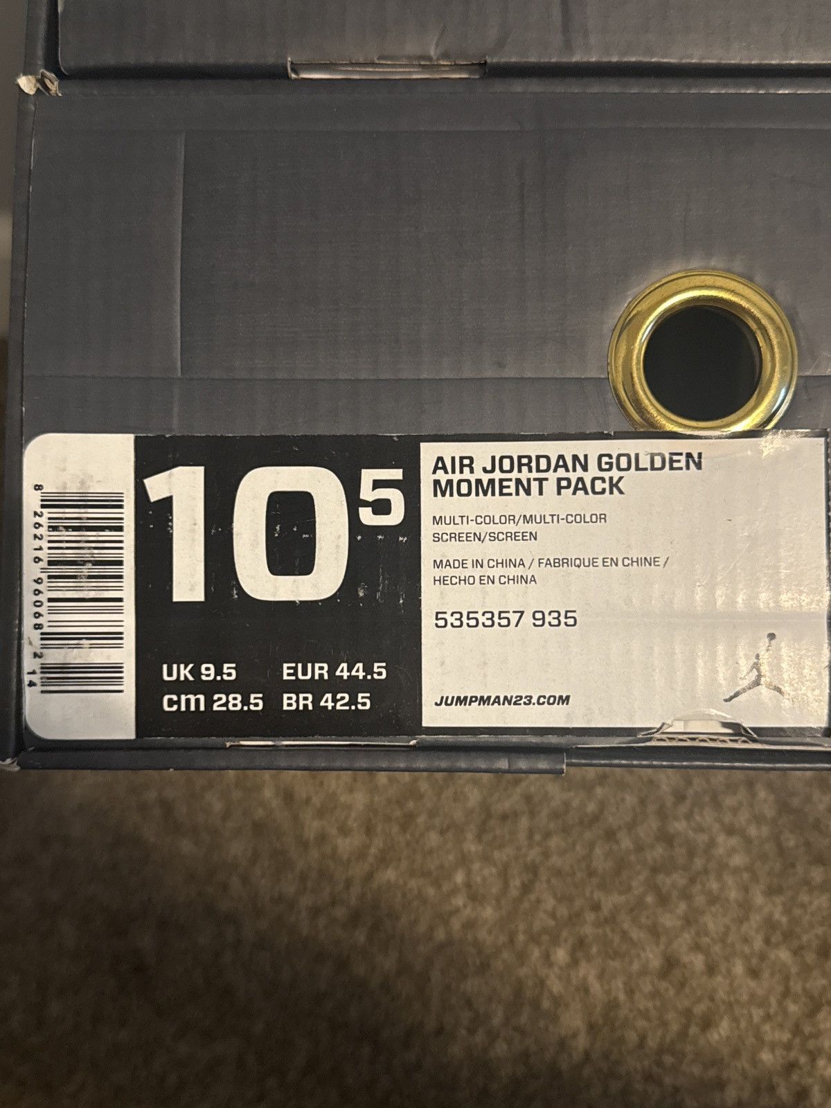 Jordan Brand Jordan 6 Retro Golden Moments Pack Size US 10.5 / EU 43-44 - 14 Thumbnail