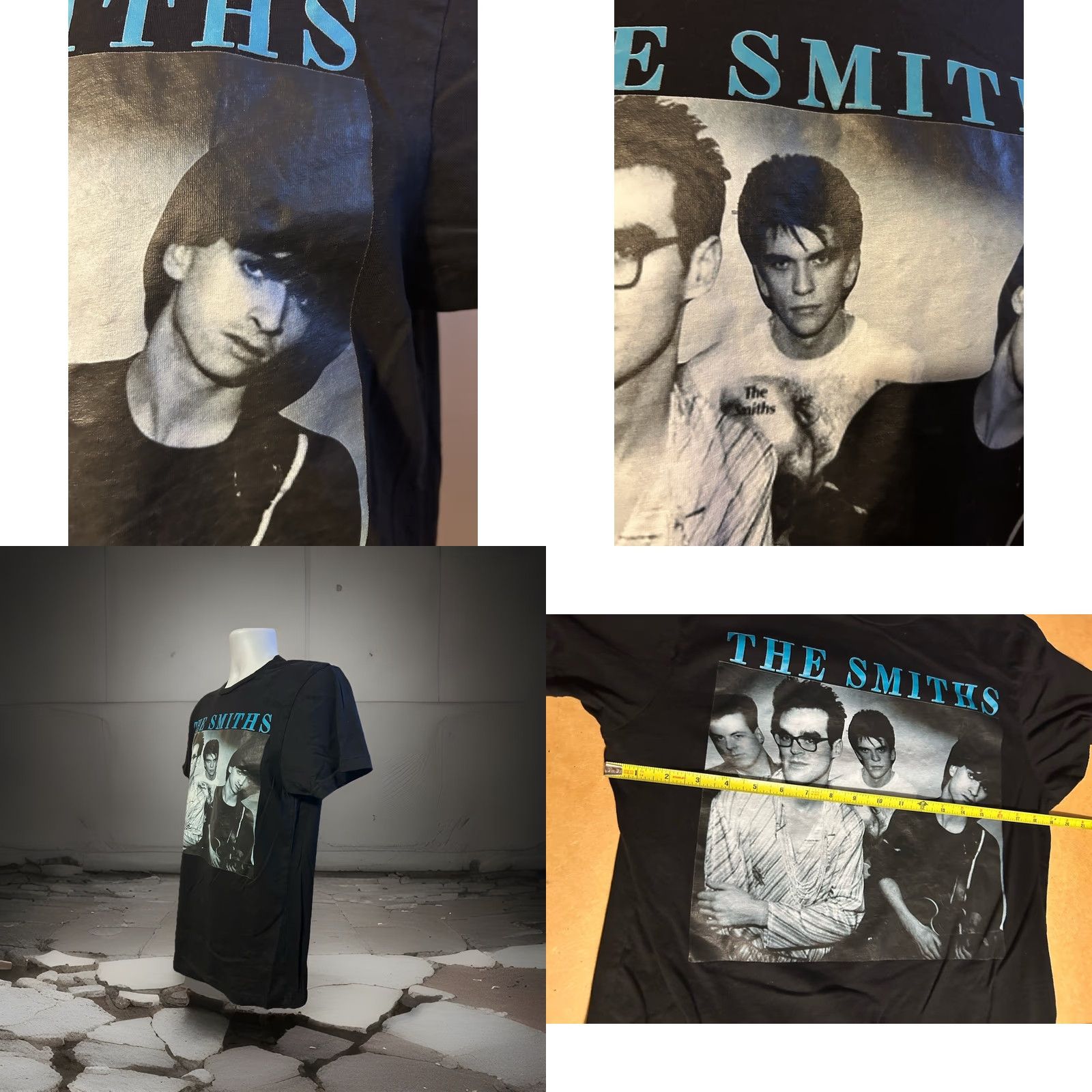 Morrissey VINTAGE The Smiths Shirt Adult Medium Black Short Sleeve Morrissey Alternative Size US M / EU 48-50 / 2 - 8 Thumbnail