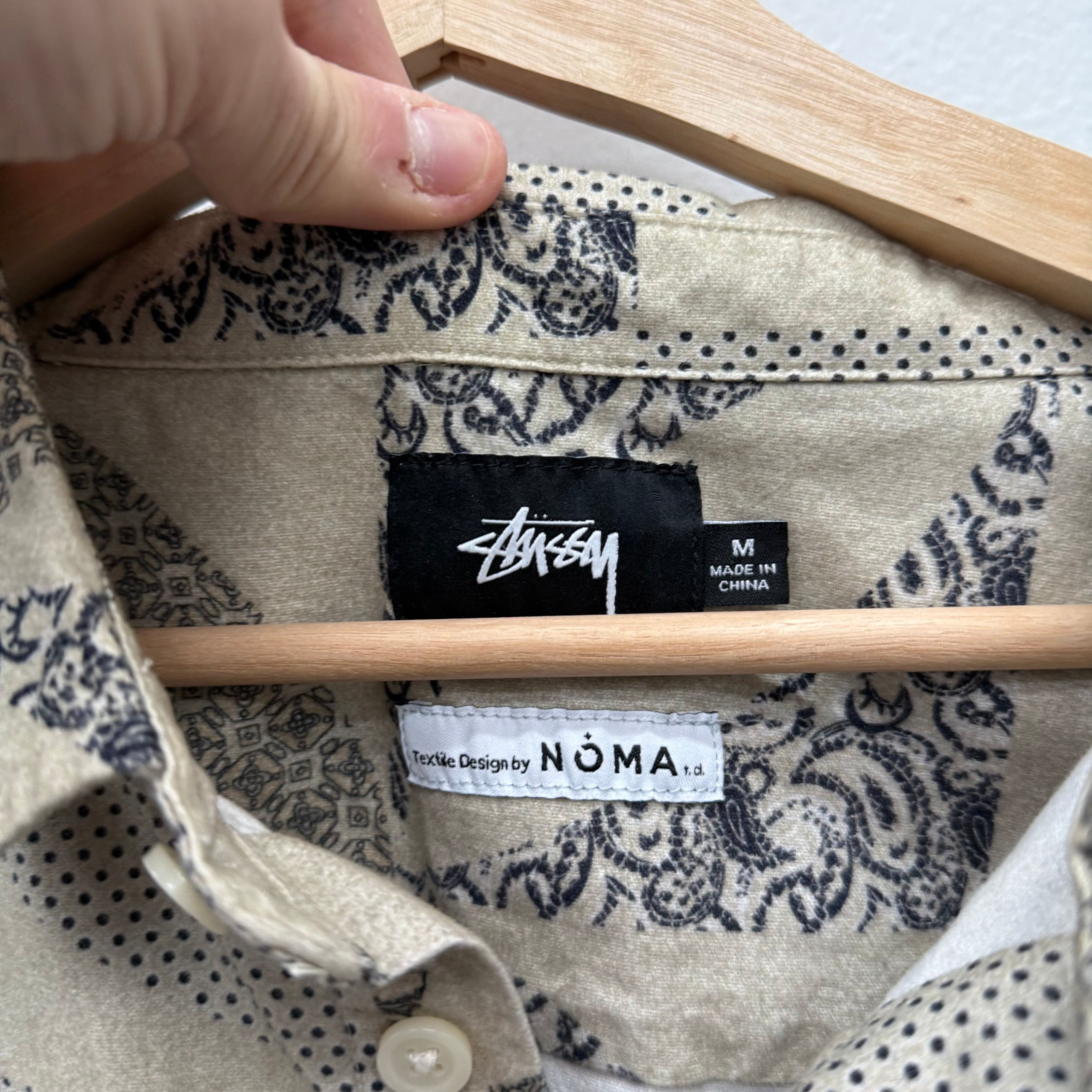 Stussy Stussy Noma Button Up Shirt - Size M Size US M / EU 48-50 / 2 - 2 Thumbnail