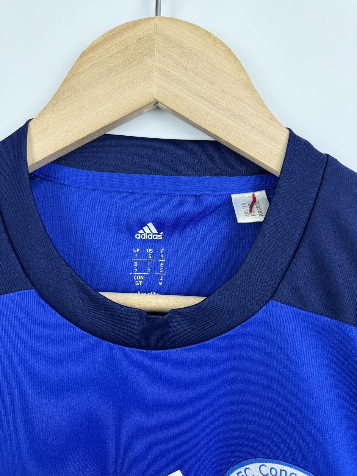 Adidas 🇨🇭 Vintage Adidas FC Concordia Basel Training Soccer Jersey Size US S / EU 44-46 / 1 - 5 Thumbnail