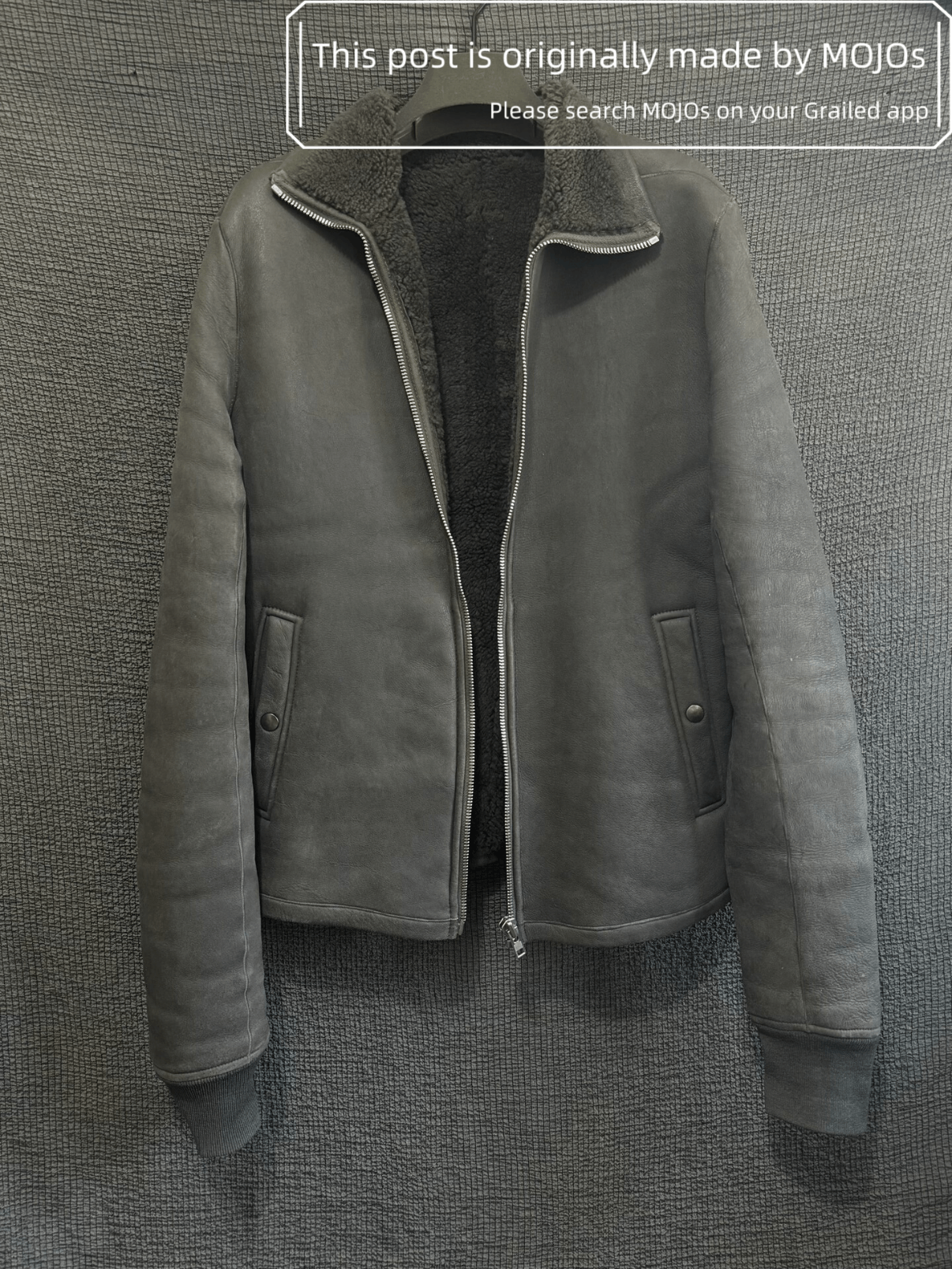 Rick Owens Sz 48 Rick Owens 14AW Leather Fur Coat mojos194411 Size US M / EU 48-50 / 2 - 5 Thumbnail