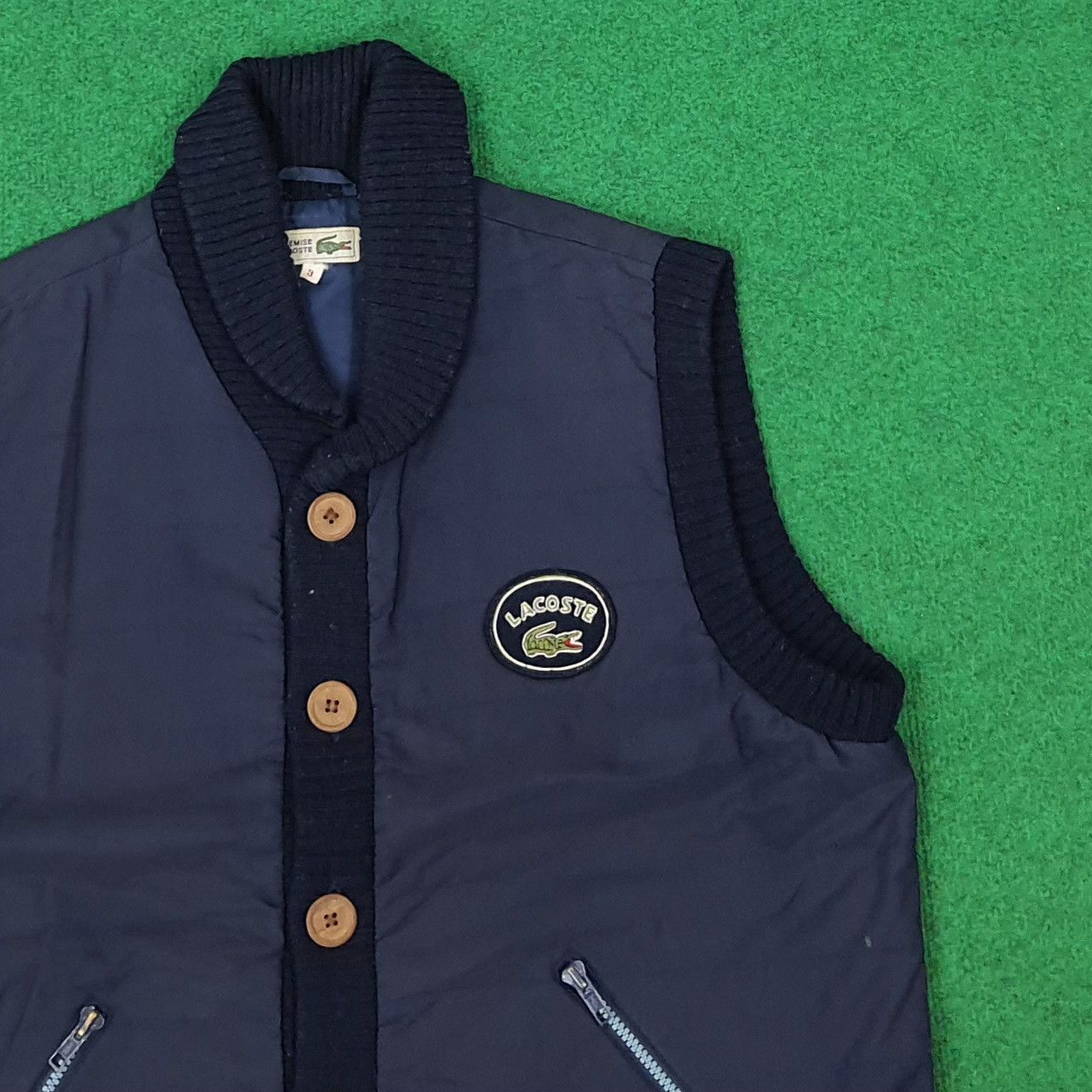 Lacoste Vintage Chemise Lacoste Button Up Vests C269N9 Size US L / EU 52-54 / 3 - 2 Thumbnail