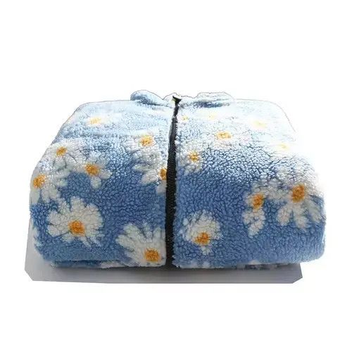 Other Daisy Floral Graphic Blue Fleece Jacket Size US L / EU 52-54 / 3 - 2 Thumbnail