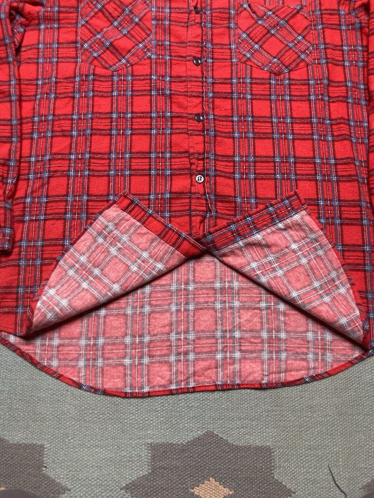 Vintage 80s flannel shirt Mcgregor maximum brushed cotton XL tall Size US XL / EU 56 / 4 - 2 Thumbnail