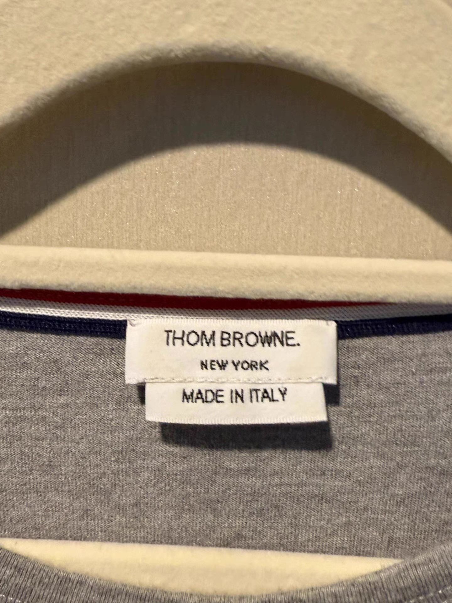 Thom Browne Thom Browne classic grey crew neck short sleeve tee。 Ｑ20 Size US L / EU 52-54 / 3 - 5 Thumbnail