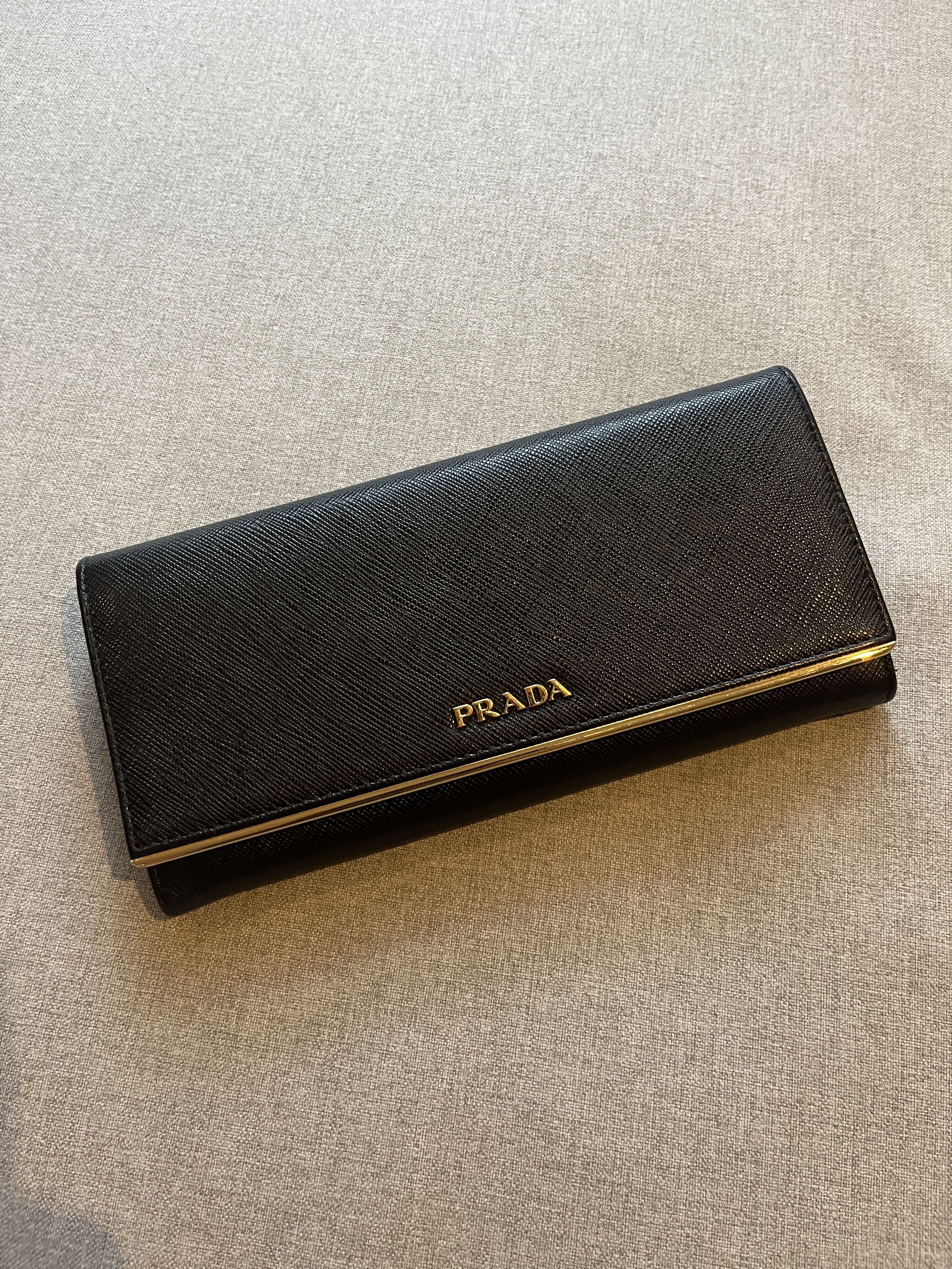 Prada Prada Saffiano Leather Continental Wallet Size ONE SIZE - 5 Thumbnail