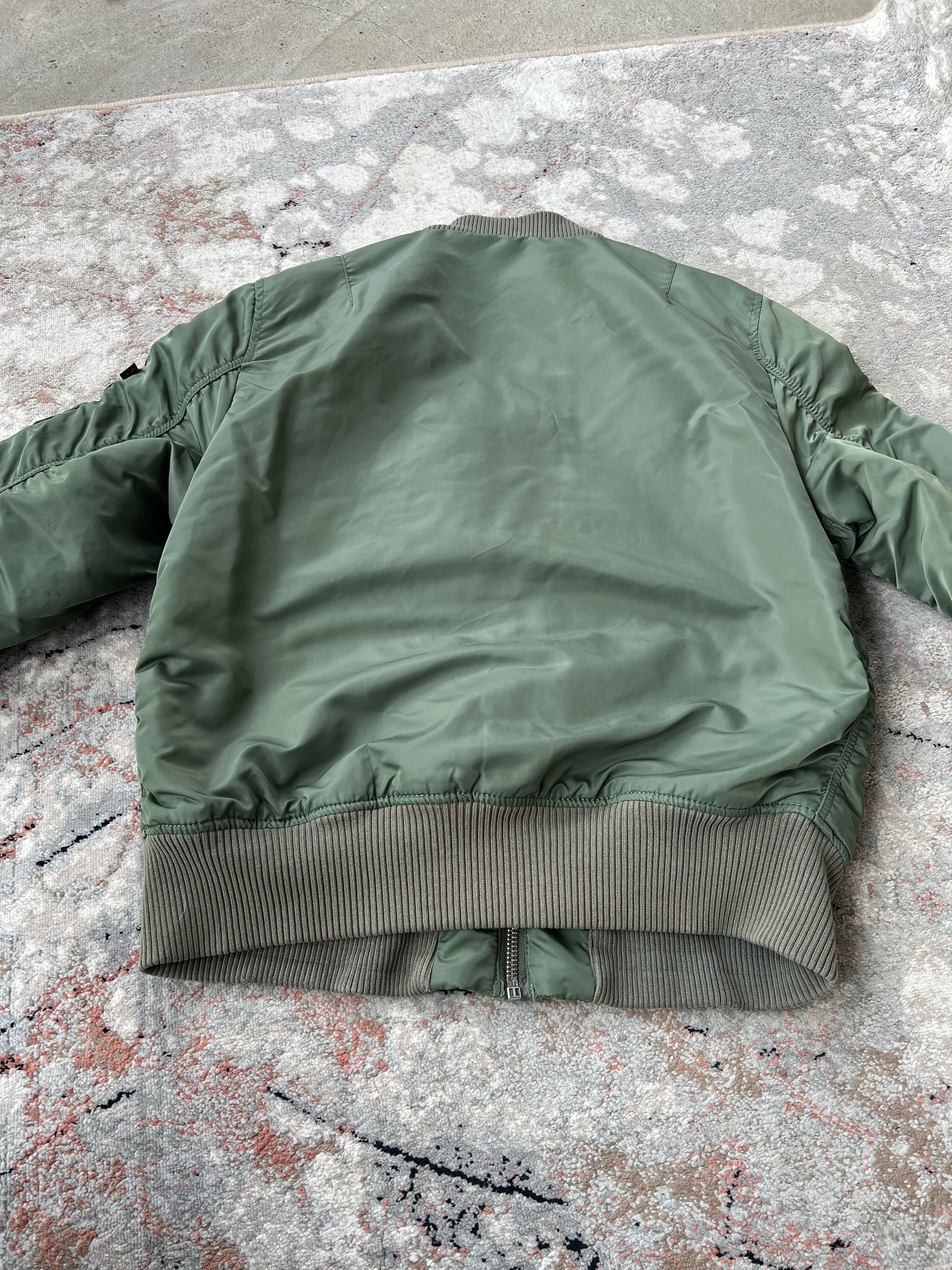 Alpha Industries Alpha Industries Khaki Bomber Jacket Size US L / EU 52-54 / 3 - 13 Thumbnail