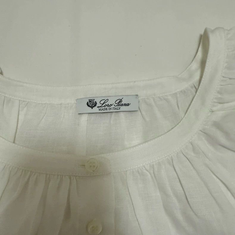 Loro Piana LORO PIANA Ladies linen shirts Size S / US 4 / IT 40 - 2 Thumbnail