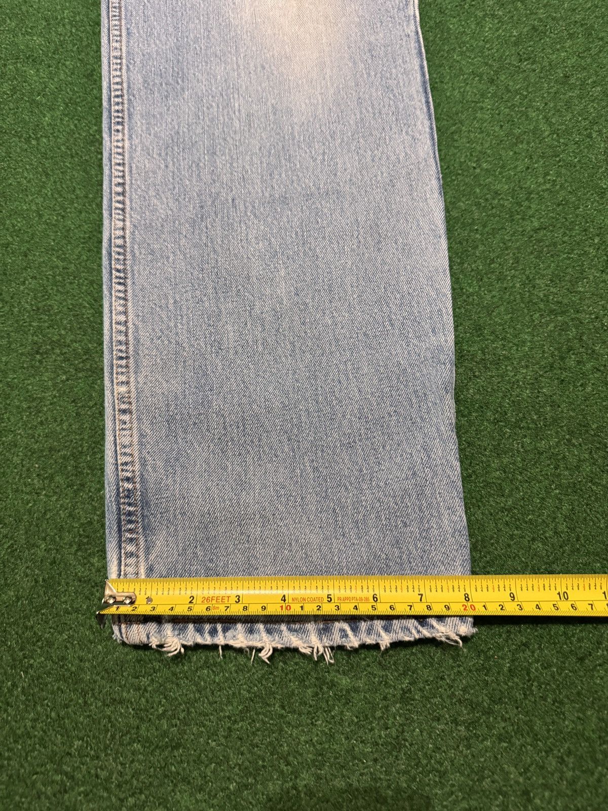 Levi's Vintage Clothing Levis 550 Relaxed Fit Light Wash 38x36 Wide Leg Y2K Jeans Size US 38 / EU 54 - 9 Thumbnail