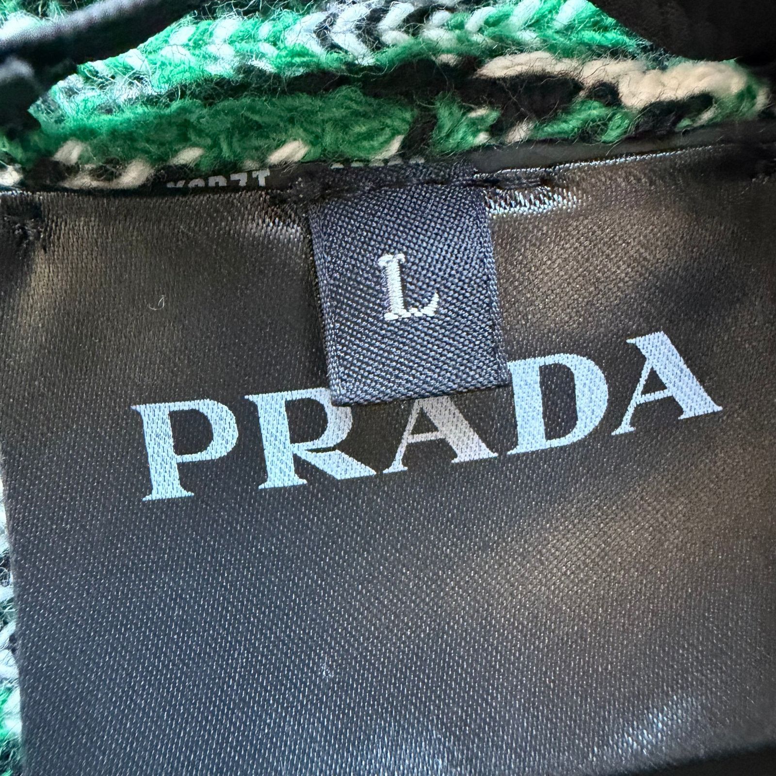 Prada Prada Wool Knit Beanie Green Size ONE SIZE - 6 Thumbnail