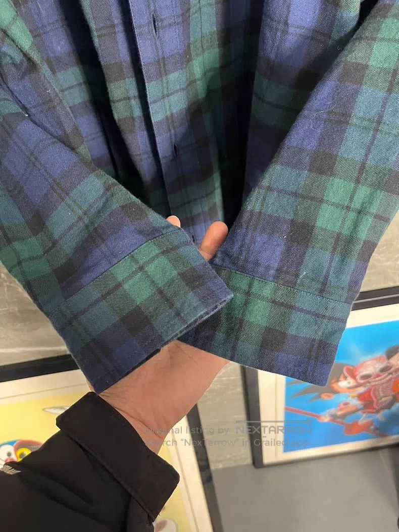 Wtaps Wtaps Blue and green checkered shirt Size US M / EU 48-50 / 2 - 4 Thumbnail