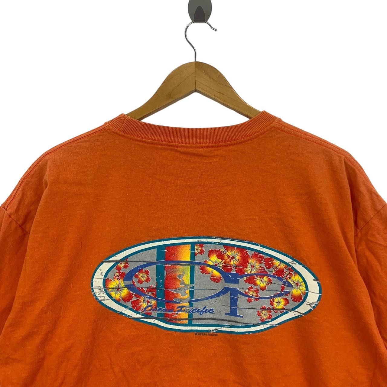Ocean Pacific Vintage 90’ OCEAN PACIFIC OP Surf Distress Tee Shirt Top Size US XL / EU 56 / 4 - 5 Thumbnail