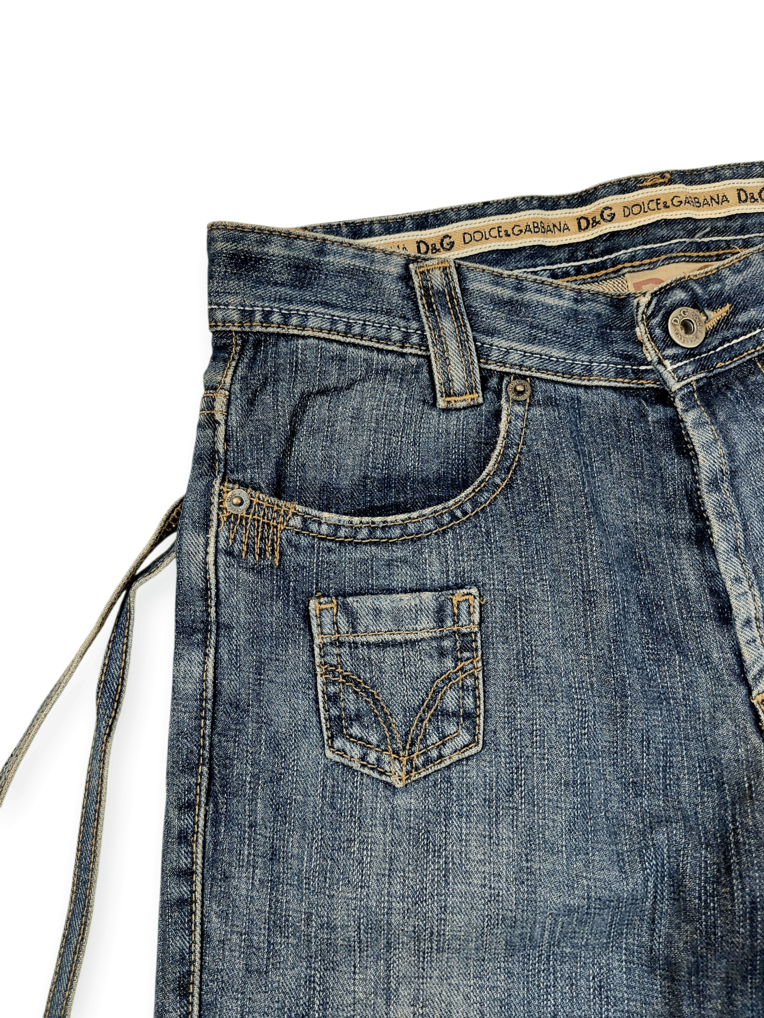 Dolce & Gabbana Dolce & Gabbana D&G Magic Punk LGB Style Size US 29 - 6 Thumbnail