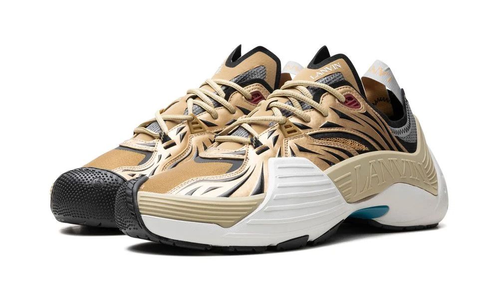 Lanvin o1y0125 Low-Top Sneakers in Multicolor Size US 8 / EU 41 - 2 Thumbnail