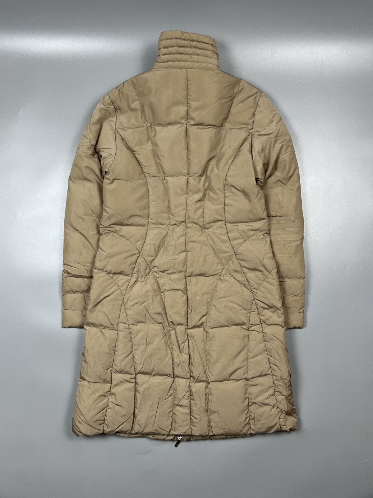 Moncler Moncler Beige Down Coat (Y0378) Size S / US 4 / IT 40 - 10 Thumbnail