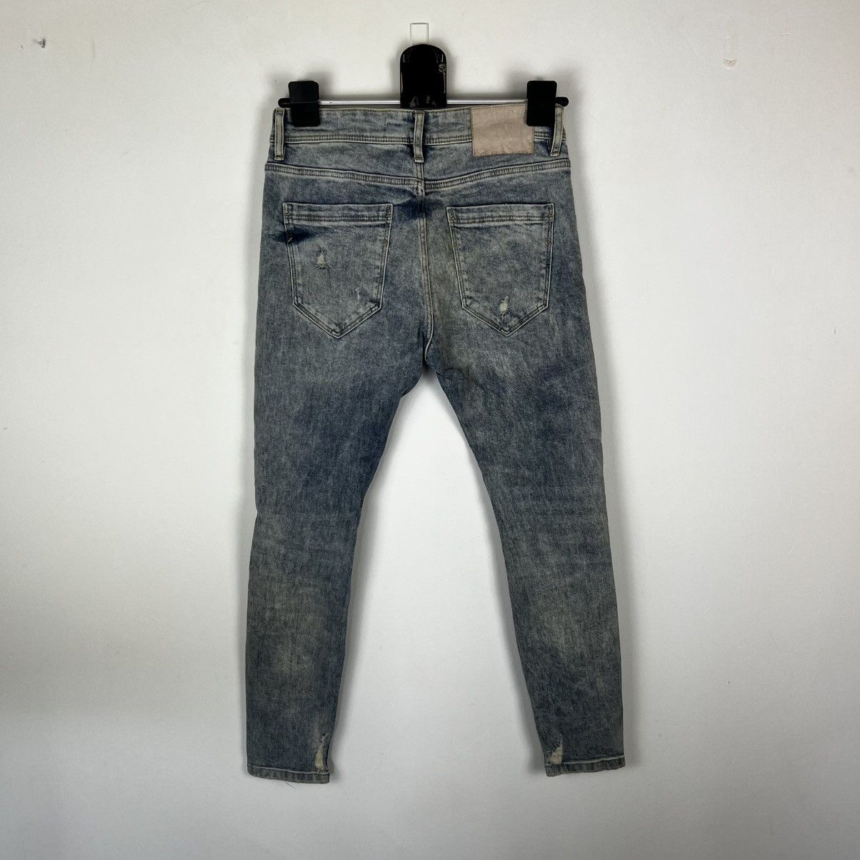 Bershka y2k Bershka Denim Super Skinny Fit Jeans Avant Garde Size 29" - 2 Thumbnail