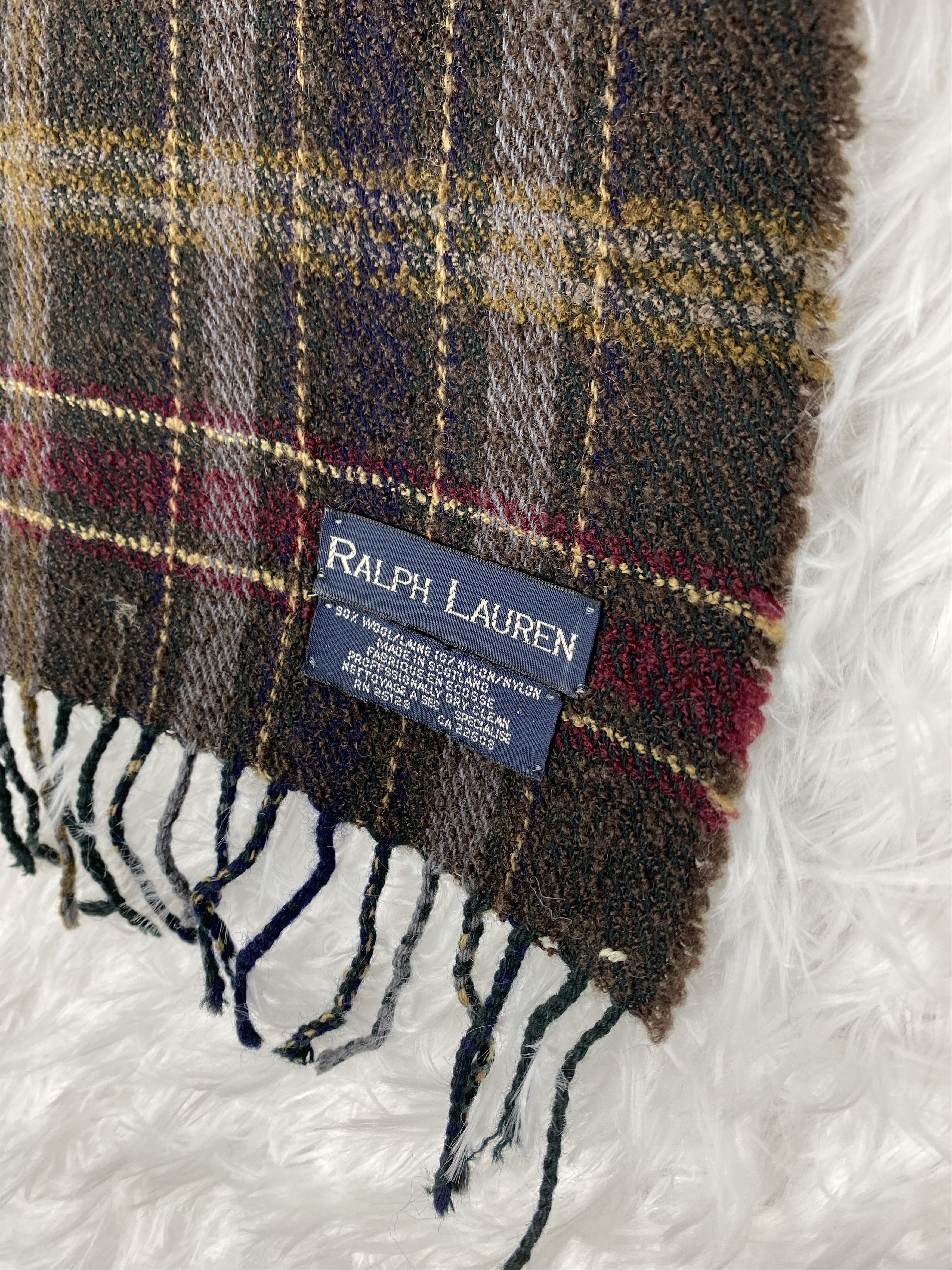 Ralph Lauren Vintage Ralph Lauren Scarf / Muffler Neckwear PM0056 Size ONE SIZE - 2 Thumbnail