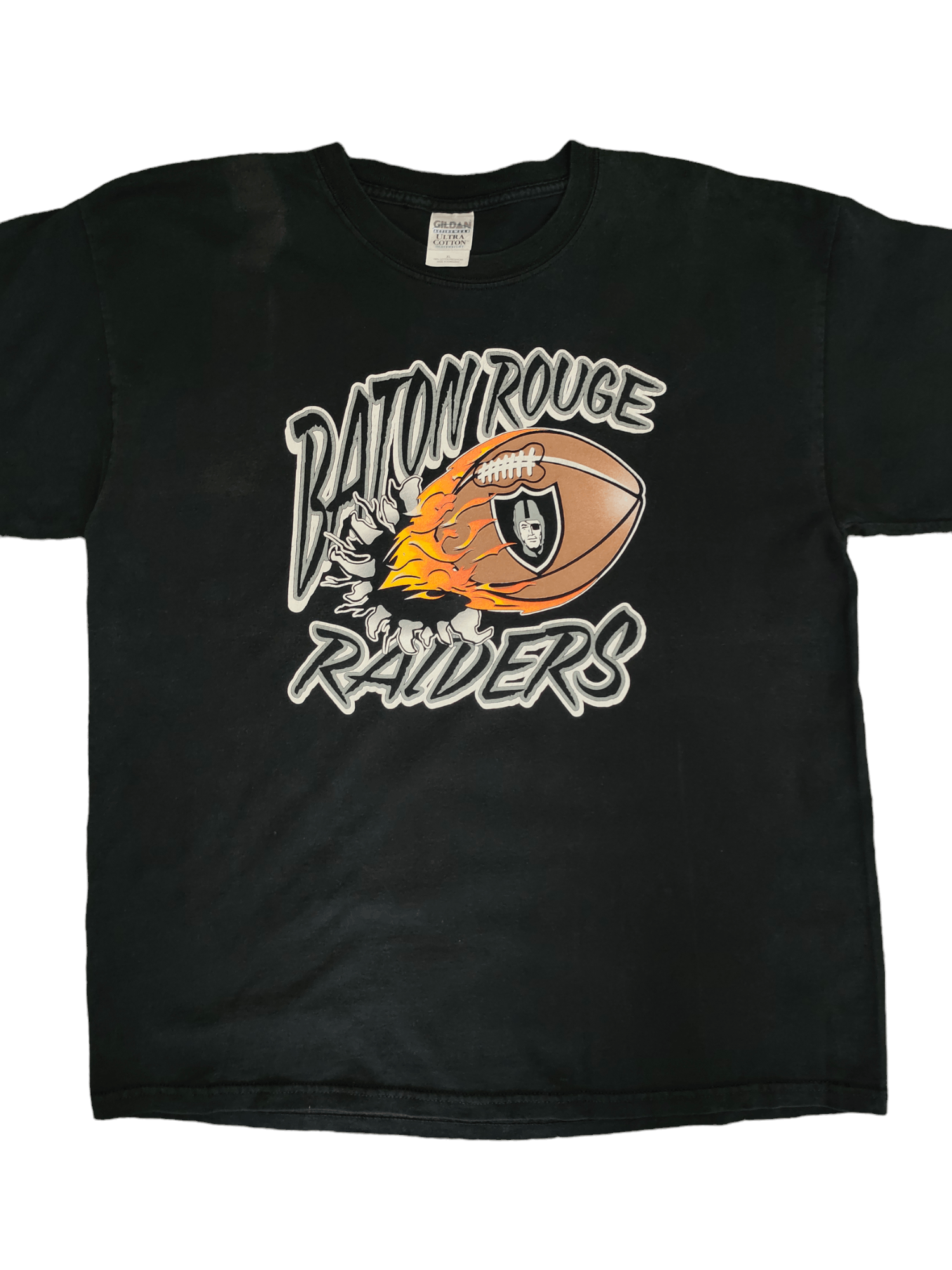 NFL Vintage 90s Baton Rouge Riders Nfl T-Shirt Size US XL / EU 56 / 4 - 1 Thumbnail