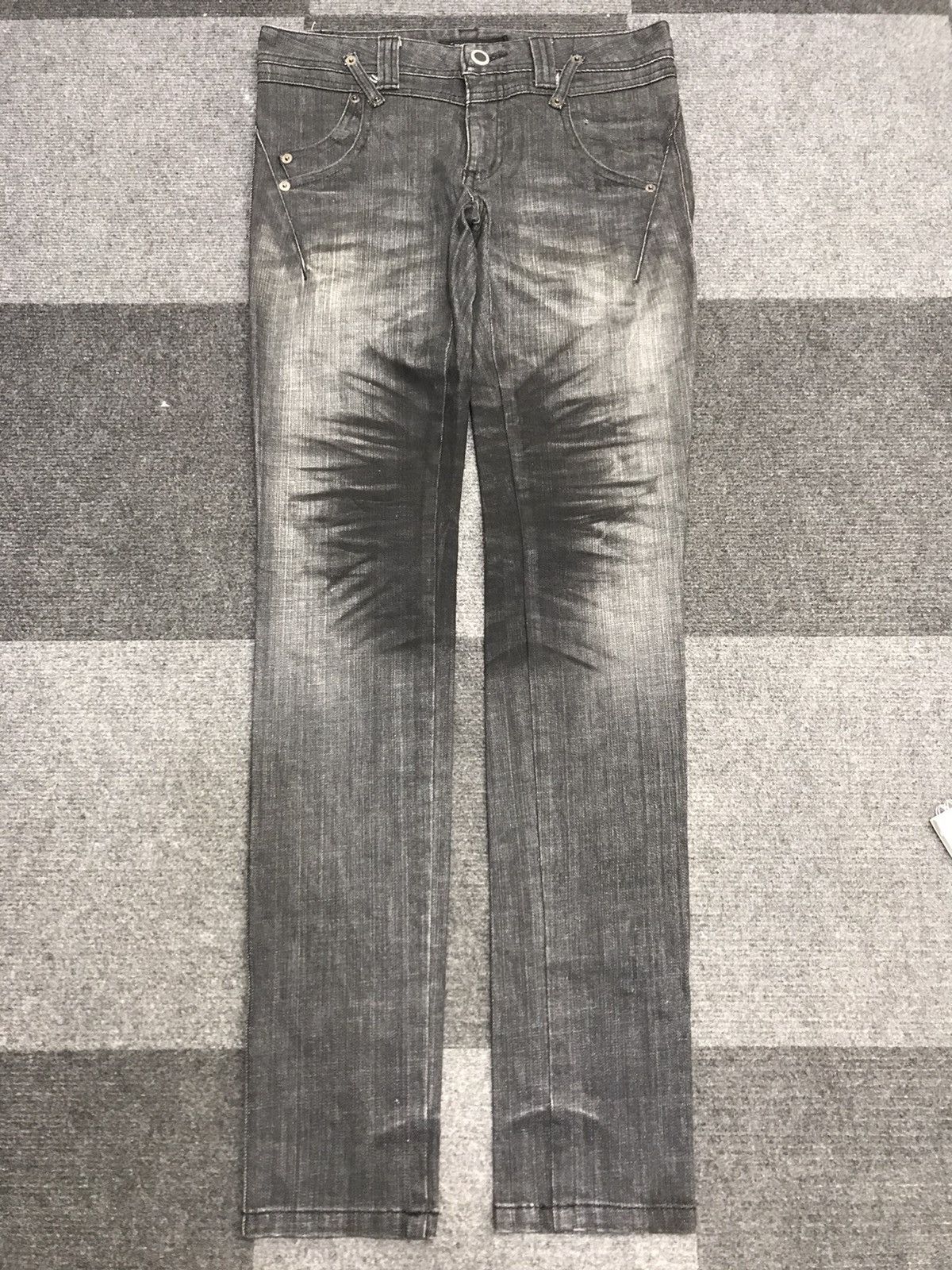Tornado Mart 💥DESIGNER💥TORNADO MART JAPAN RARE FADES SKINNY DENIM F179 Size 28" / US 6 / IT 42 - 1 Thumbnail